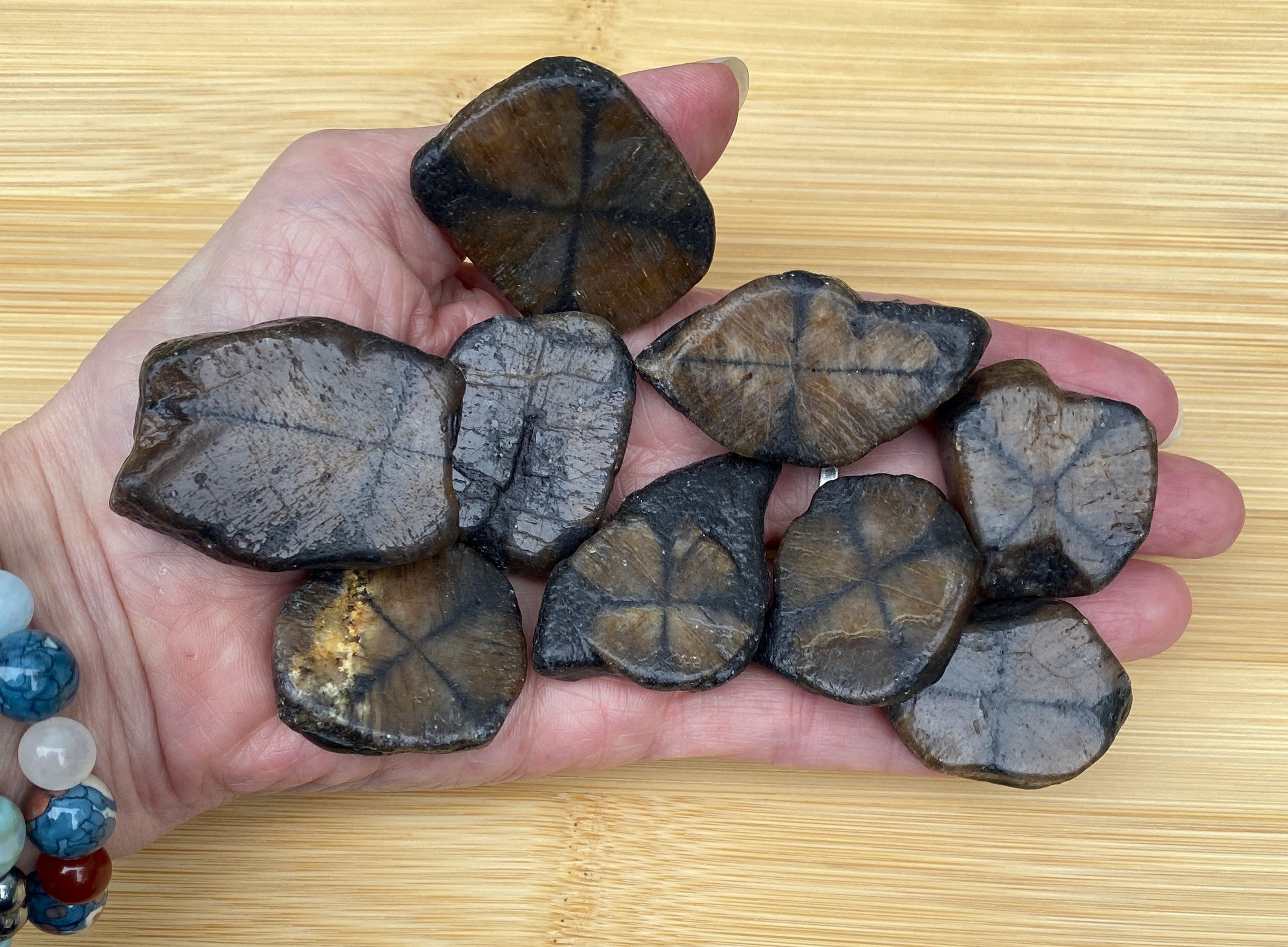 Chiastolite Cross Stone  Andalusite  Protection Grounding 31645S