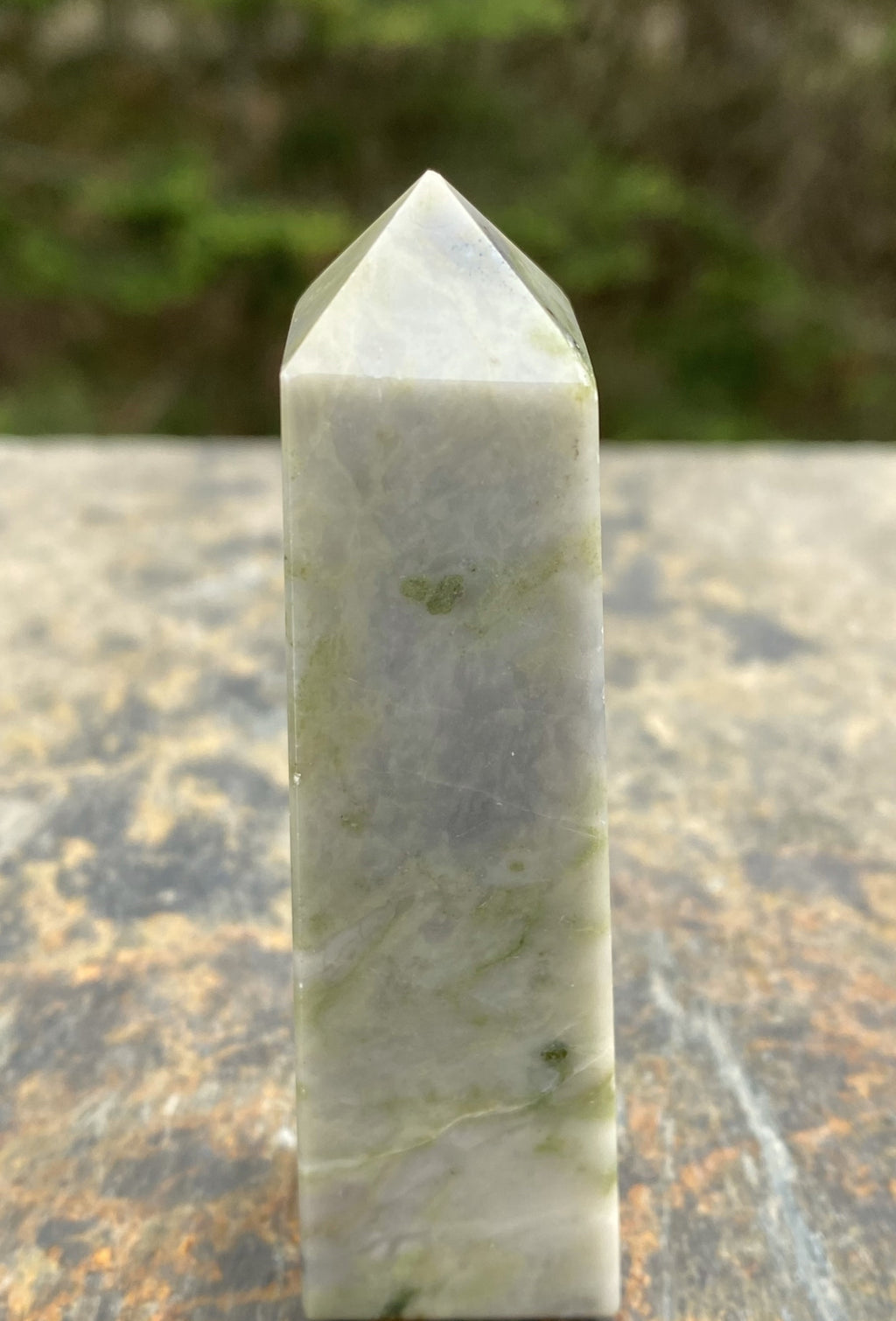 Serpentine Obelisk Point  Healing Wisdom Clearing 30271S