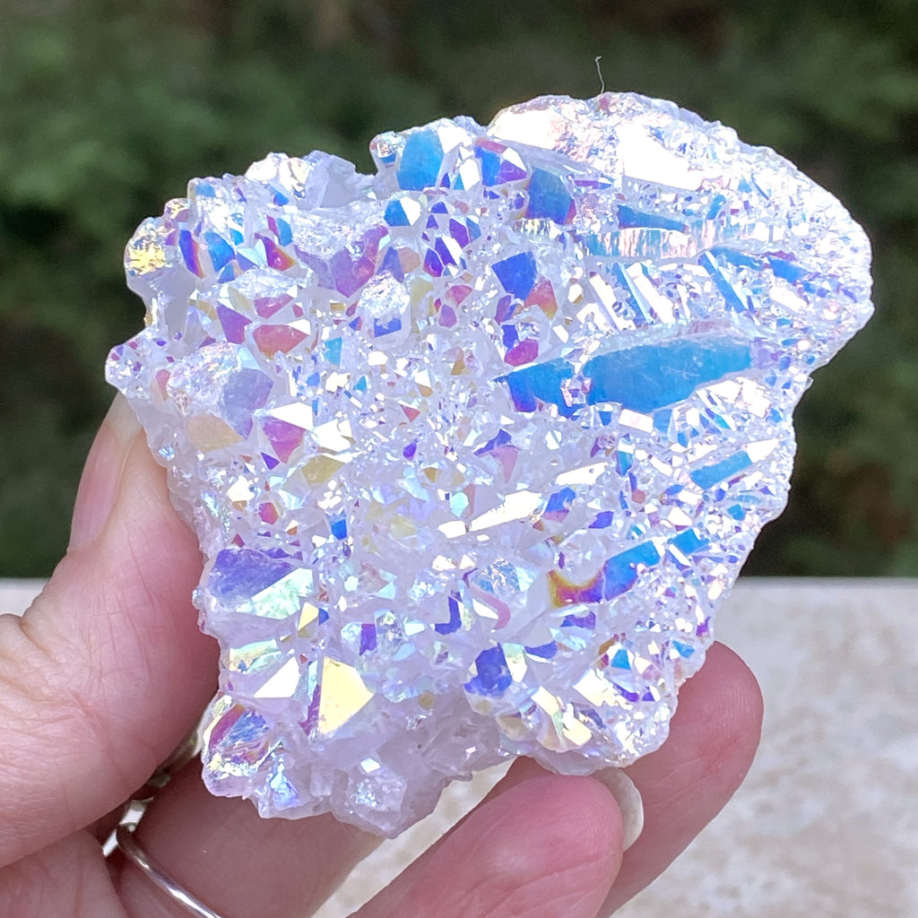 Angel Aura Quartz Druzy Specimen  Meditation Peace 31665S
