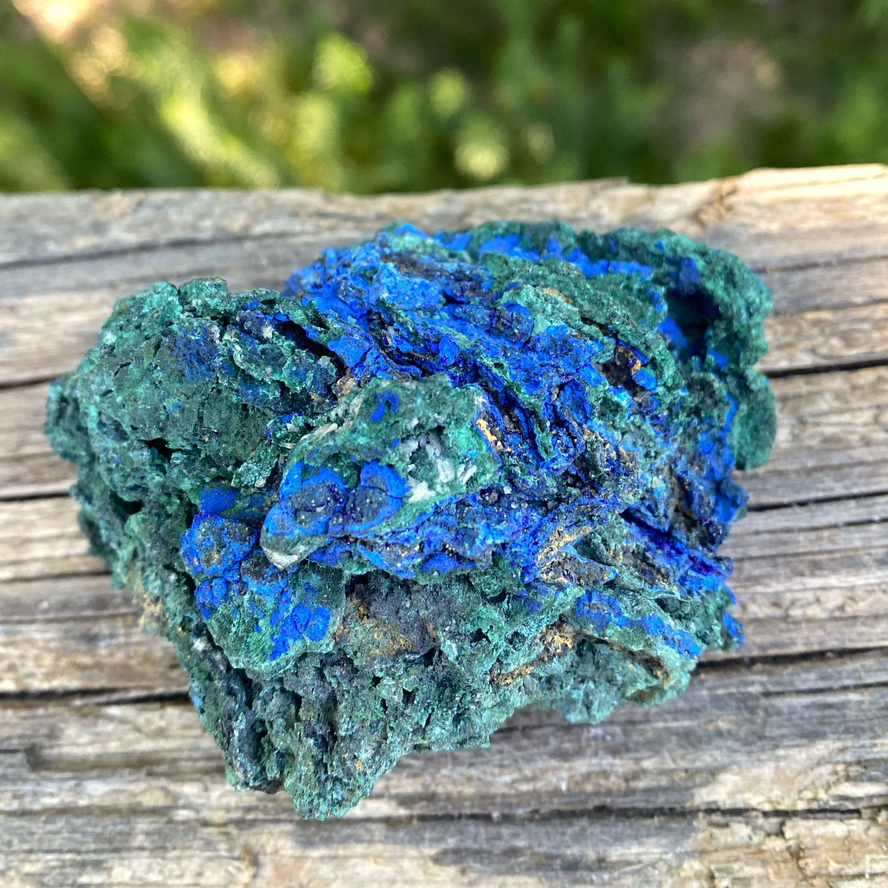 Azurite & Malachite Raw Specimen  Healing Mind Balance 31673S
