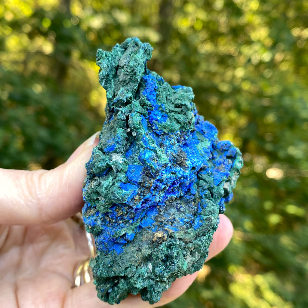 Azurite & Malachite Raw Specimen  Healing Mind Balance 31673S