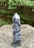 Indigo Gabbro aka Mystic Merlinite  Point Tower  Intuition Magic 31679S