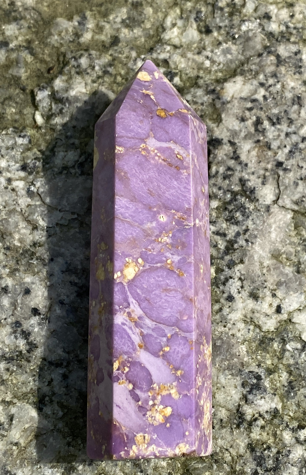 1 Phosphosiderite Point RARE Peru Healing & Hope  Balance 31689S