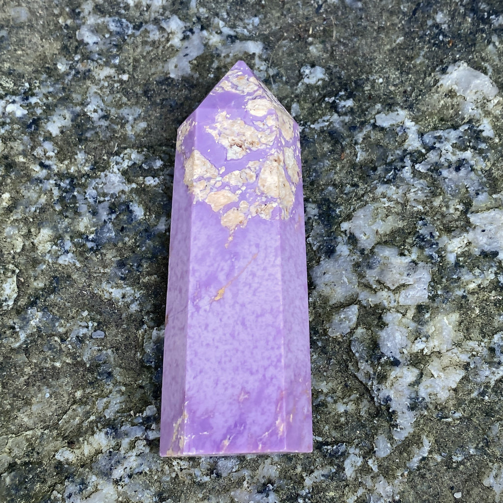 1 Phosphosiderite Point RARE Peru Healing & Hope  Balance 31690S