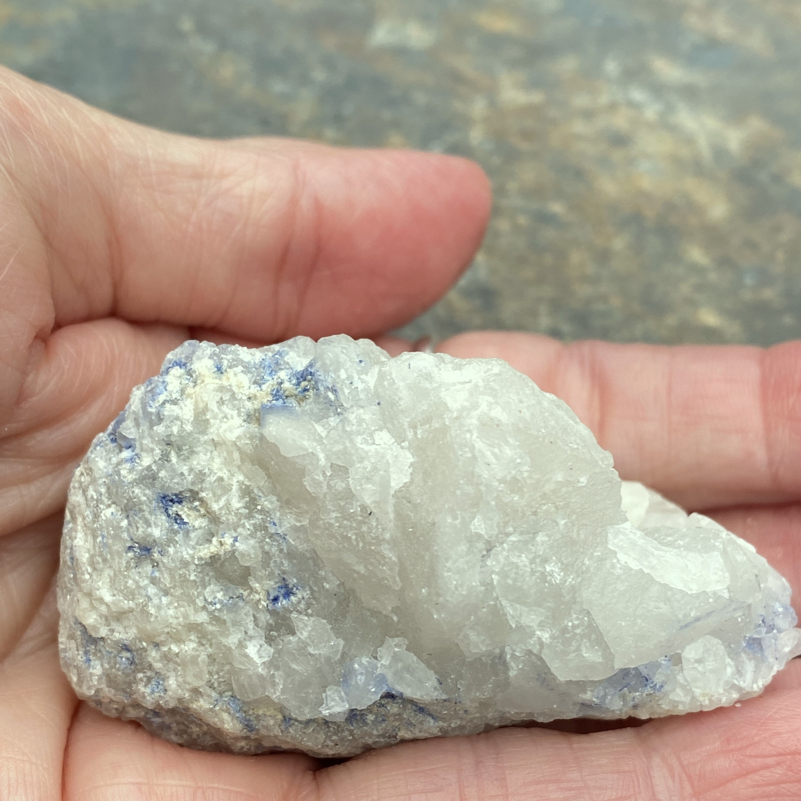 1 Dumortierite Raw Piece  Communication Focus Calm 31703S