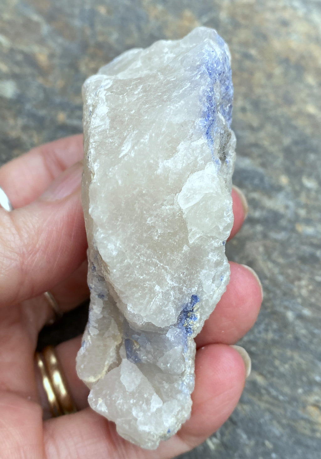 1 Dumortierite Raw Piece  Communication Focus Calm 31704S