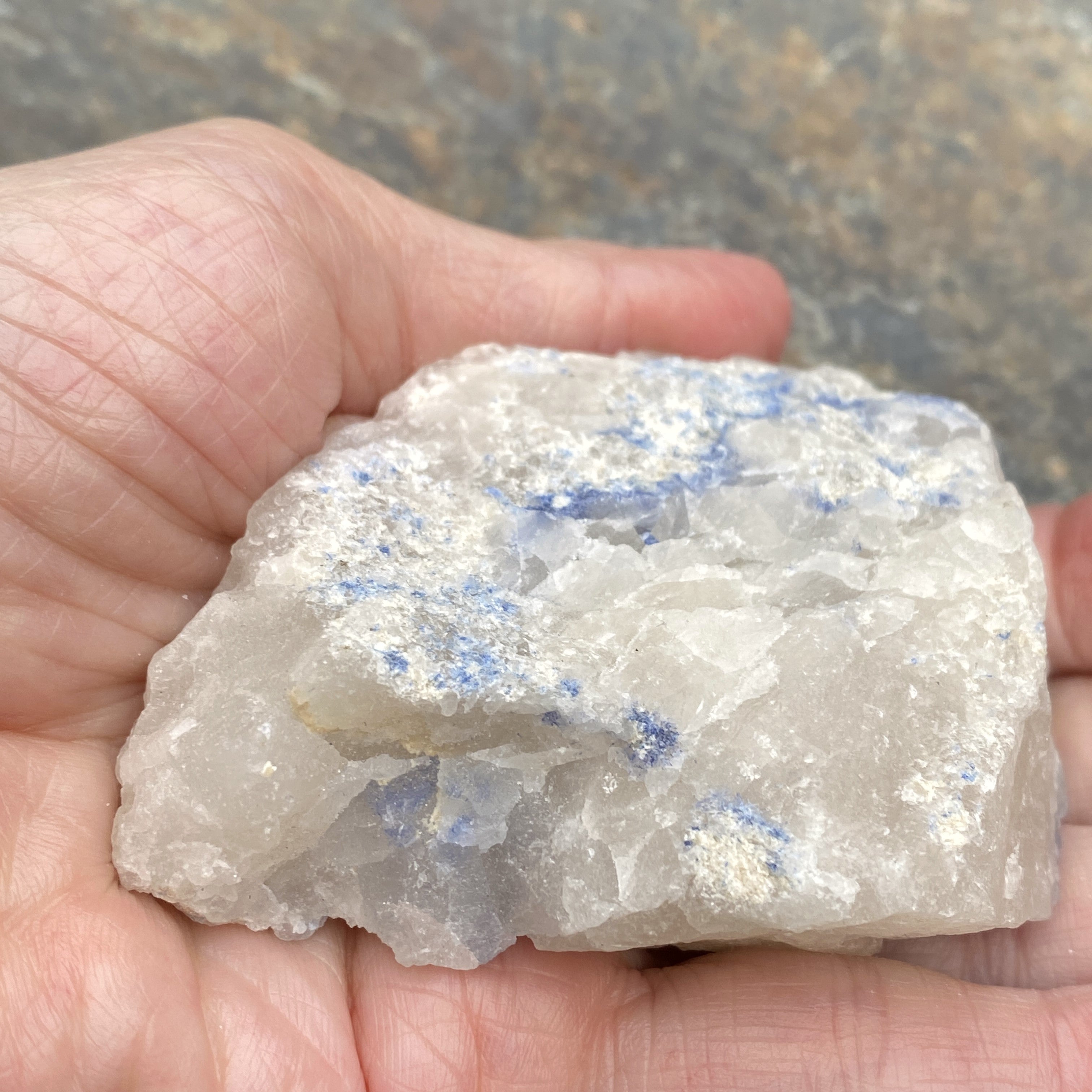 1 Dumortierite Raw Piece  Communication Focus Calm 31704S