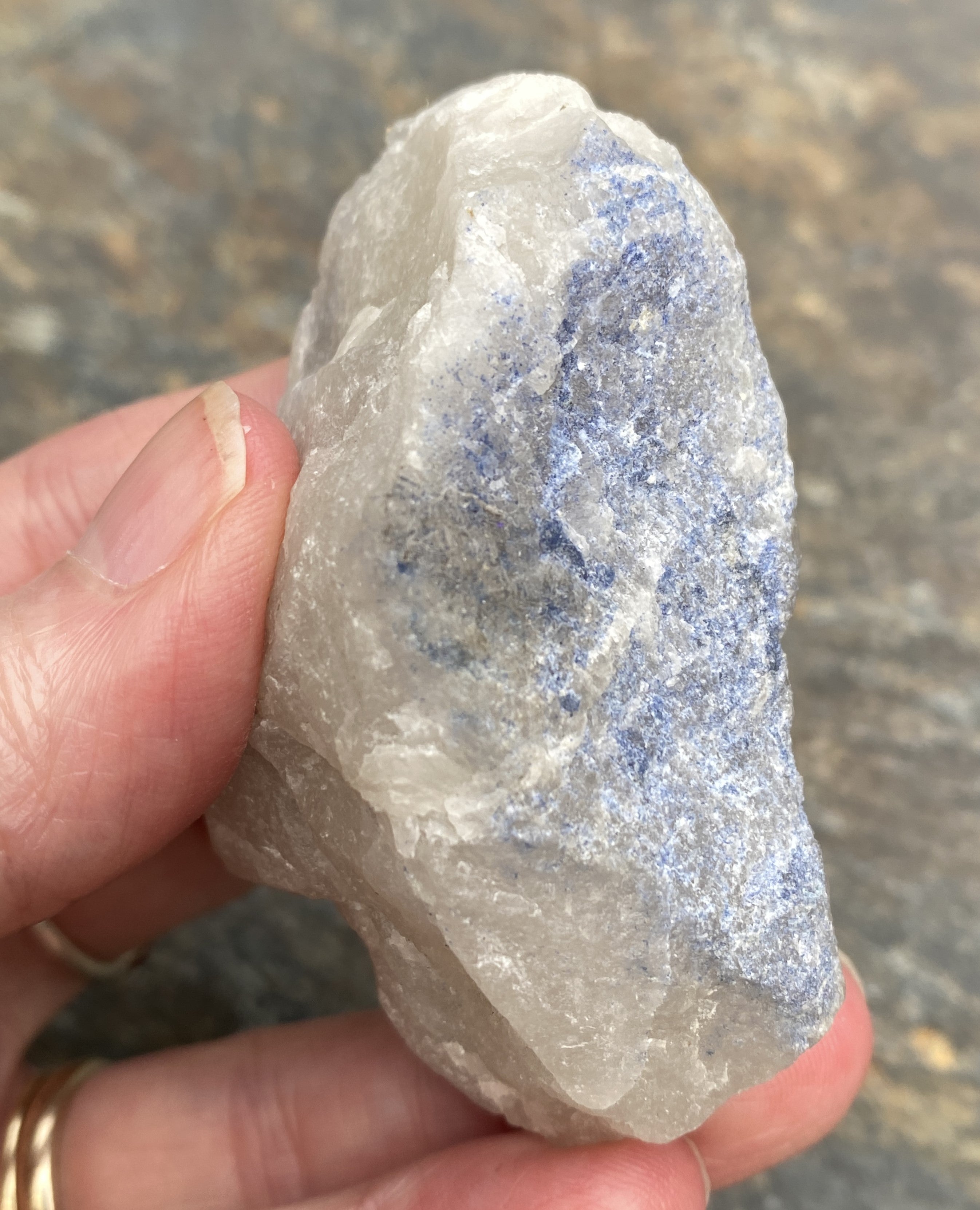 1 Dumortierite Raw Piece  Communication Focus Calm 31705S