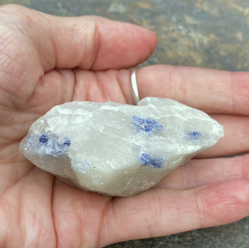 1 Dumortierite Raw Piece  Communication Focus Calm 31705S