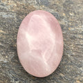 Rose Quartz  Palm Stone  Pink  Love Compassion 31702S