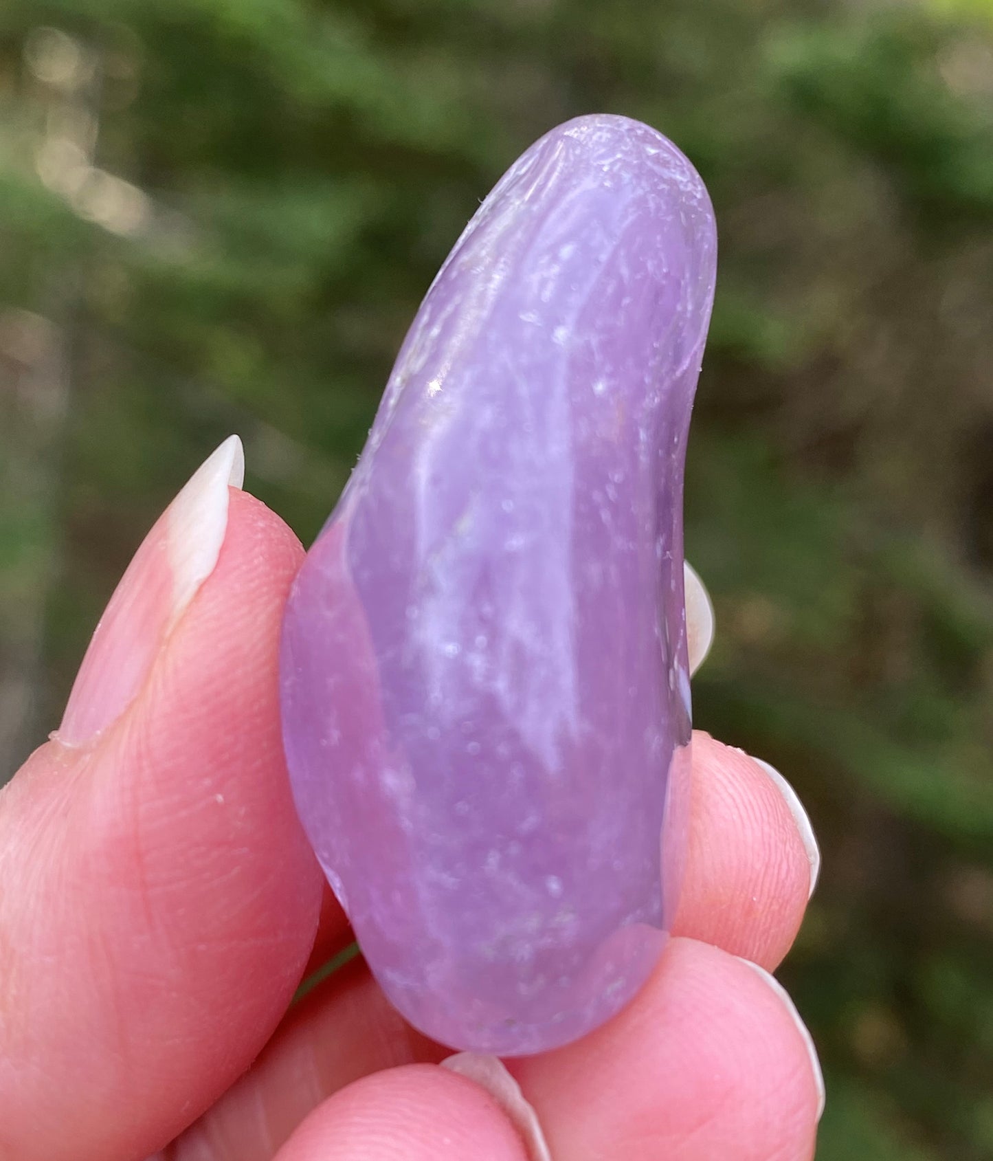 Maraba Amethyst  Pocket Stone  Spirit Healing Protection 28764S