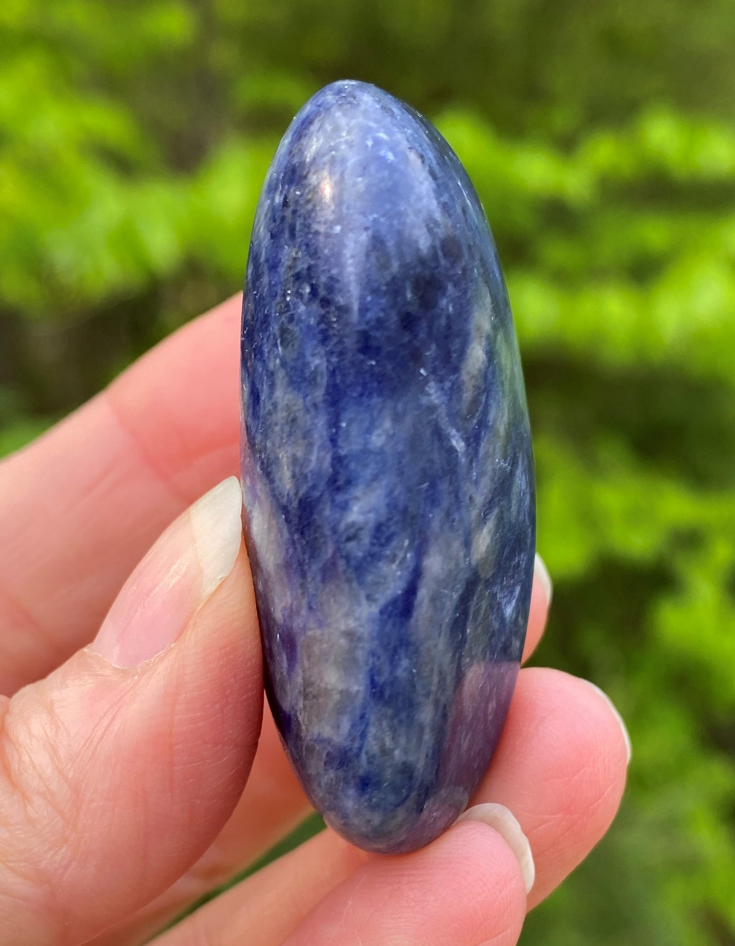 Sodalite Blue Large Pocket Stone  Focus Energy Intuition 28731S