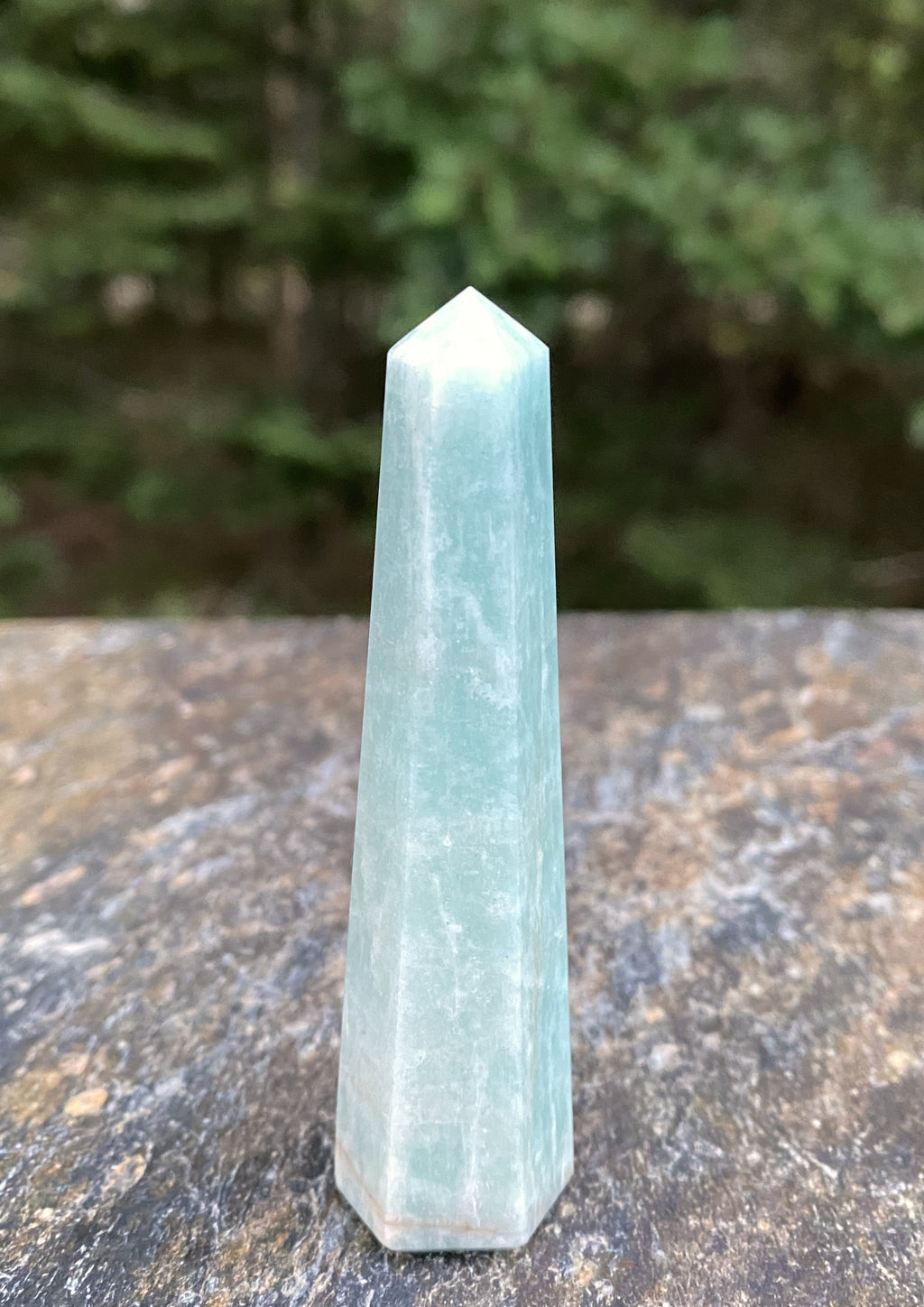 Amazonite Point Wand  Balance Communication 31745S