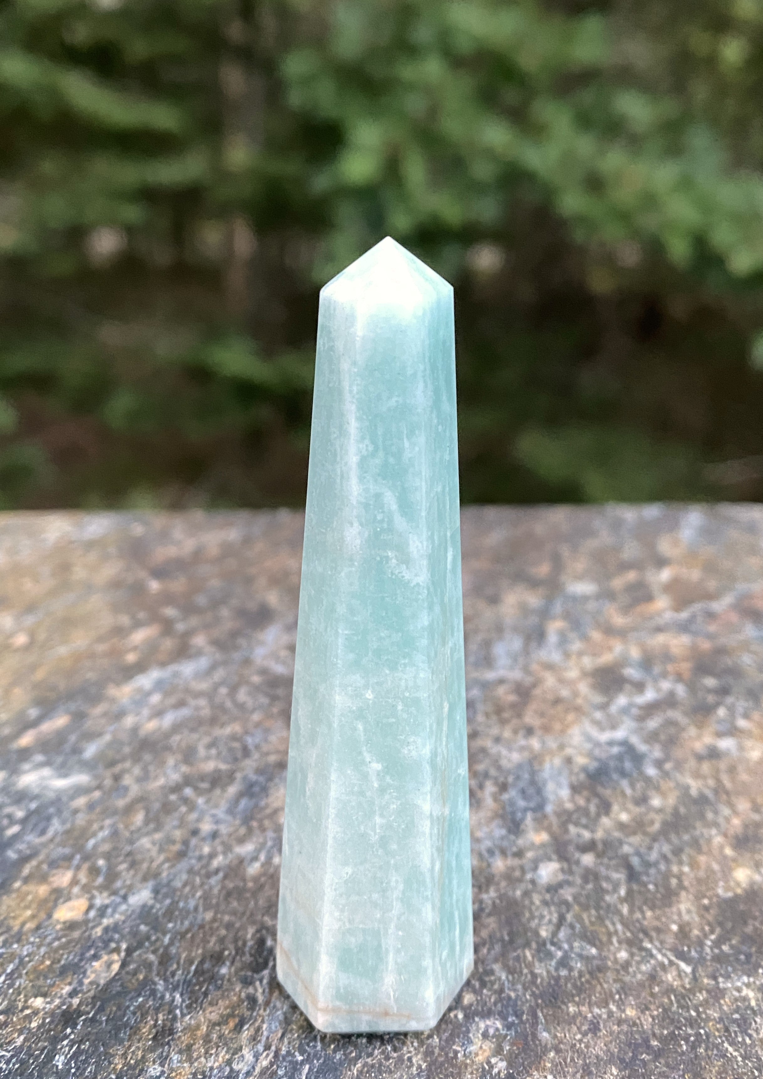 Amazonite Point Wand  Balance Communication 31745S