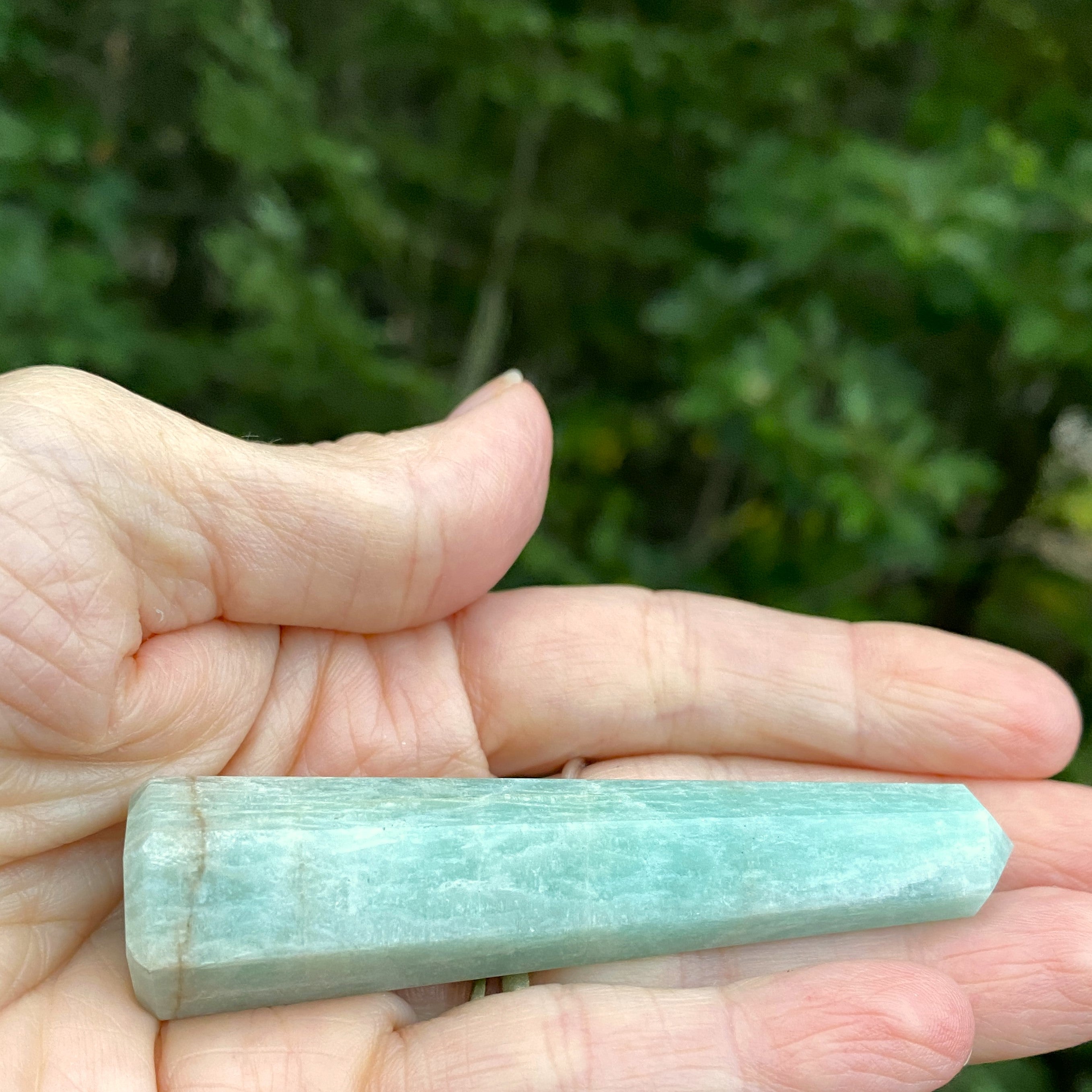 Amazonite Point Wand  Balance Communication 31745S