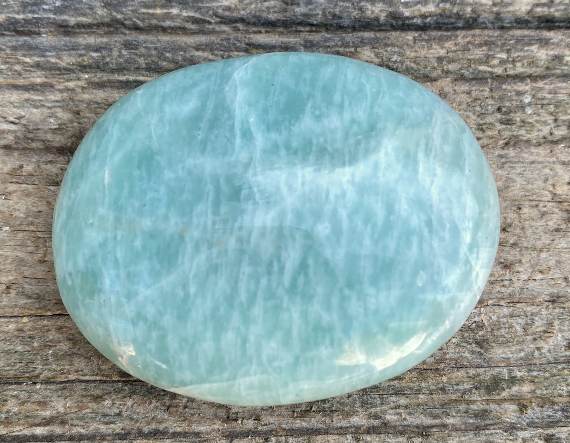 Amazonite Palm Stone  Balance Communication 31751S