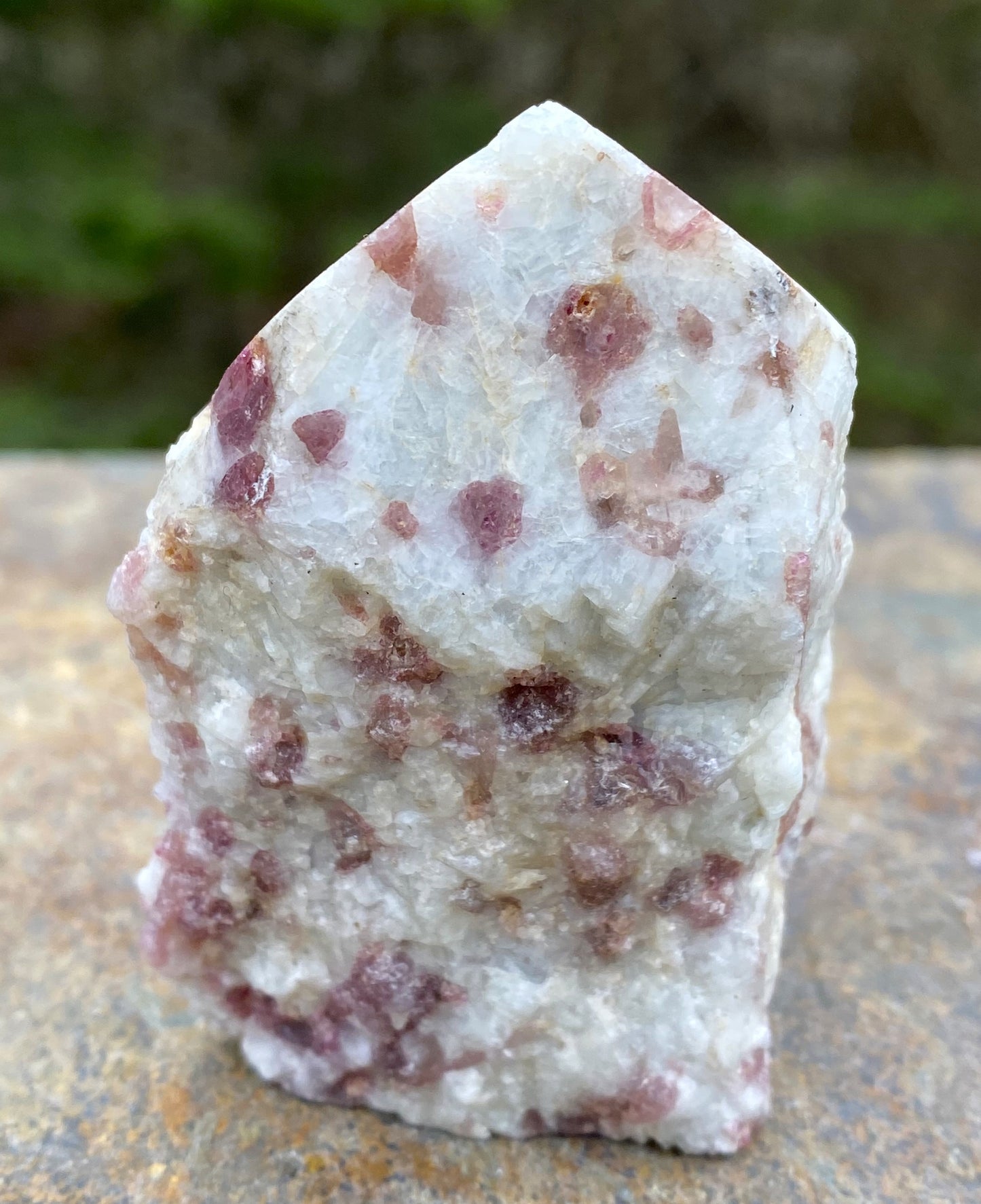 Rubellite Pink Tourmaline  Raw & Polished  Point   Peace Protection 29433S