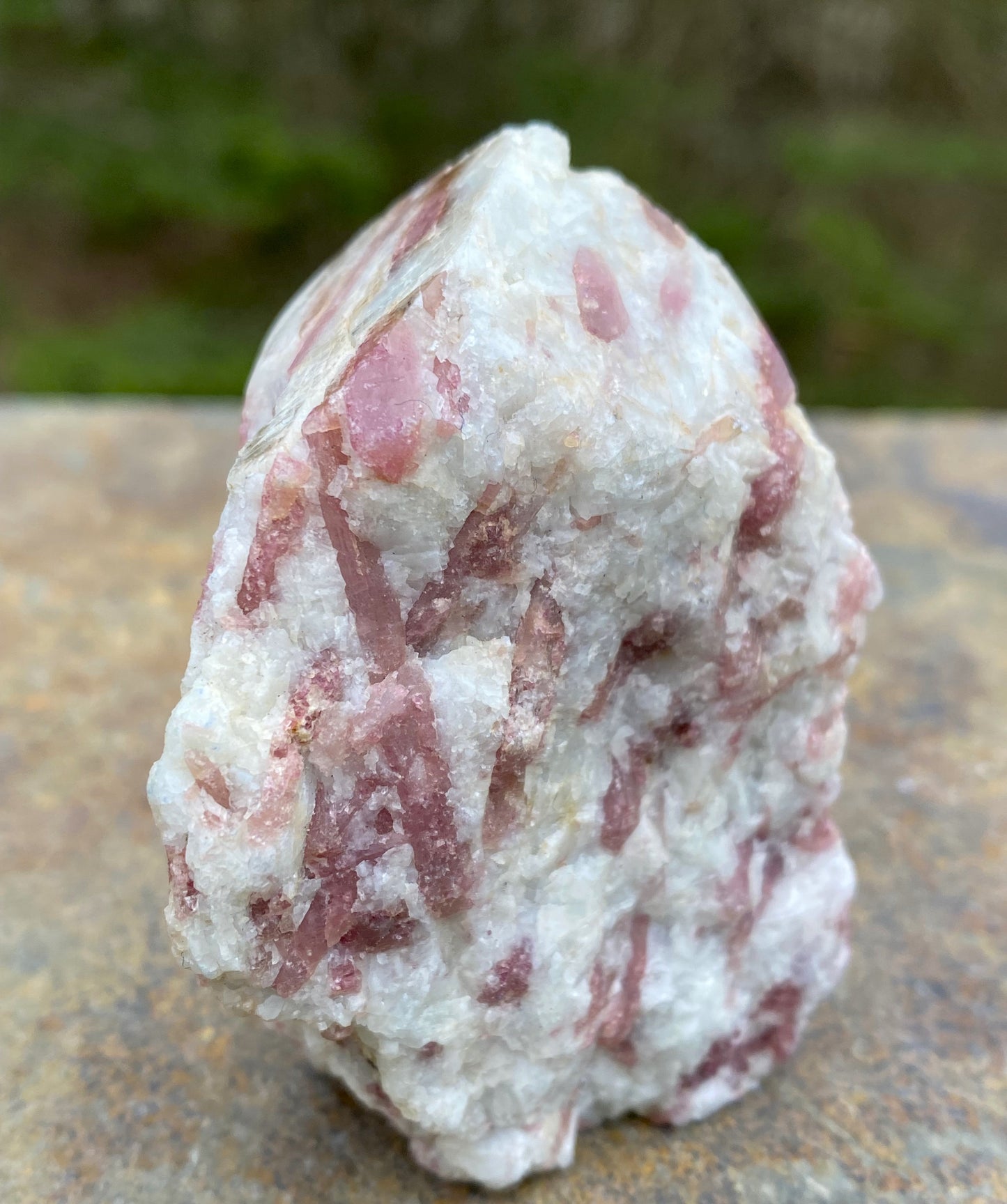 Rubellite Pink Tourmaline  Raw & Polished  Point   Peace Protection 29433S