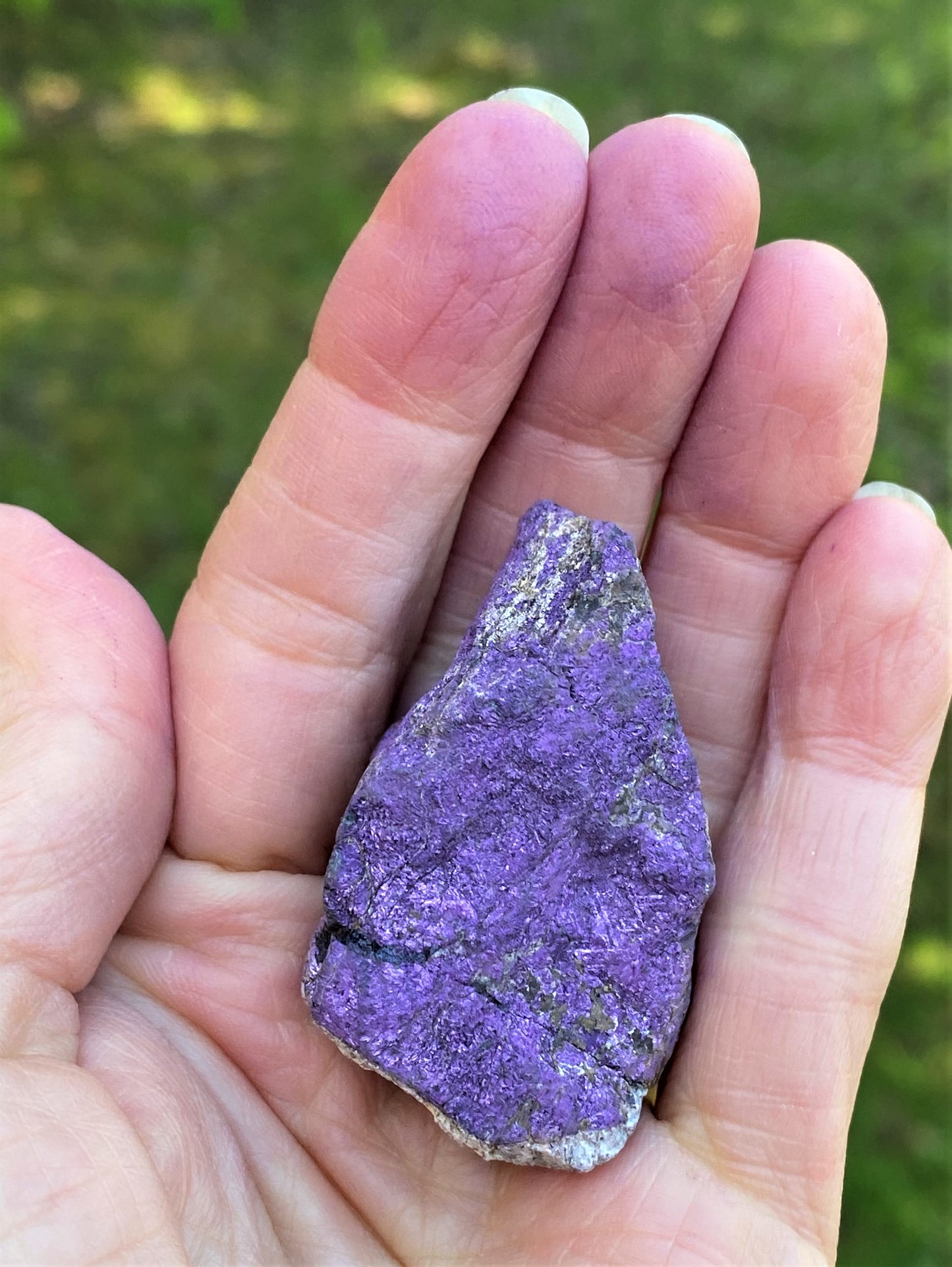 Purpurite Raw Small Piece  Truth Violet Ray 28771S