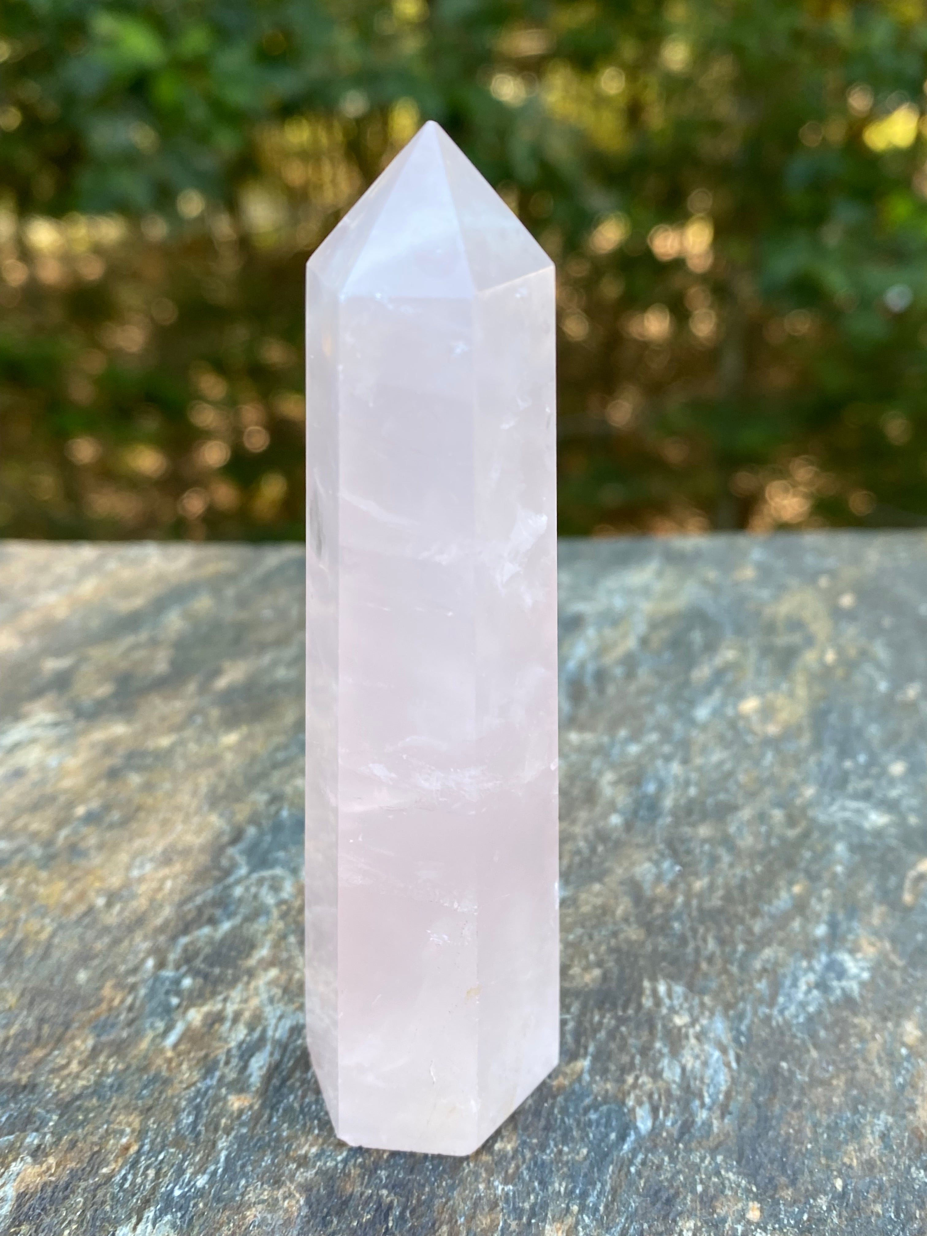 Rose Quartz Point Tower  Love Compassion 30809S
