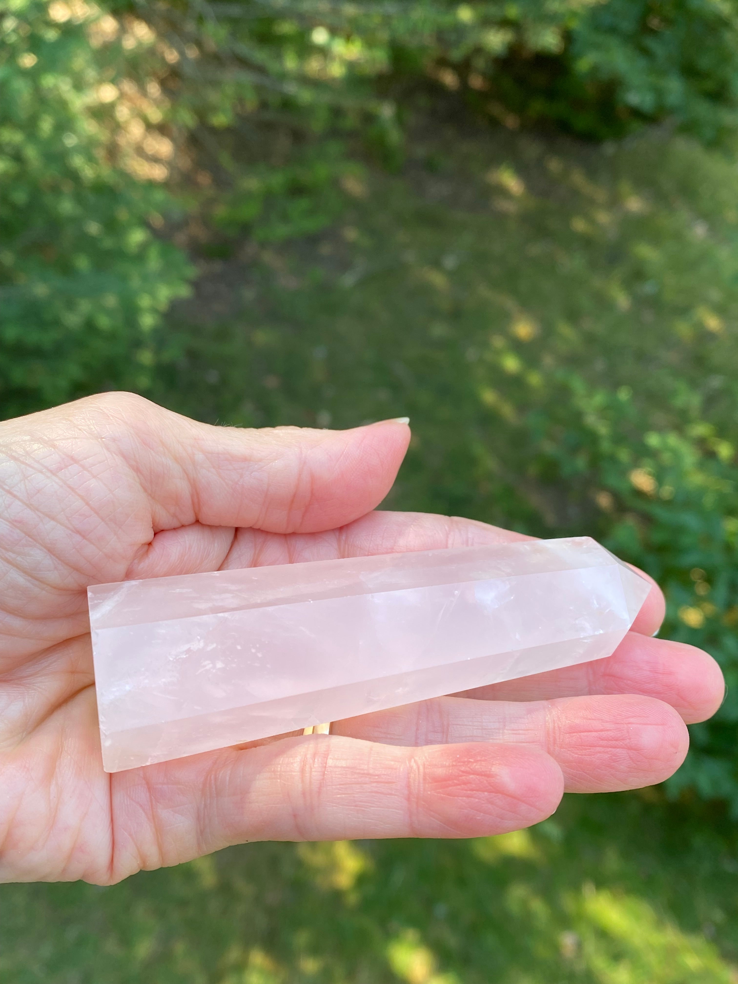 Rose Quartz Point Tower  Love Compassion 30809S