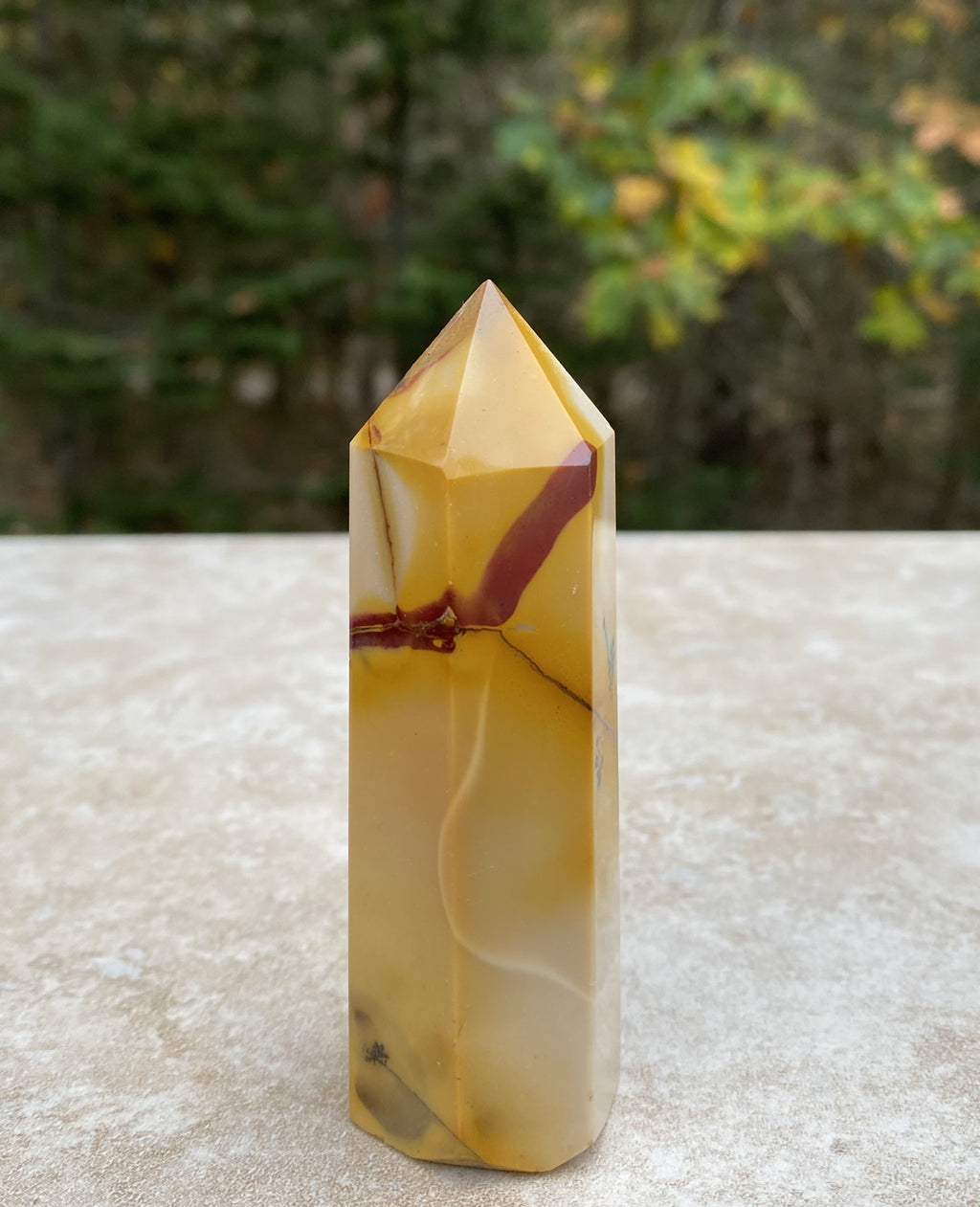 Mookaite Tower Point  Yellows  Grounding Protection 31252S