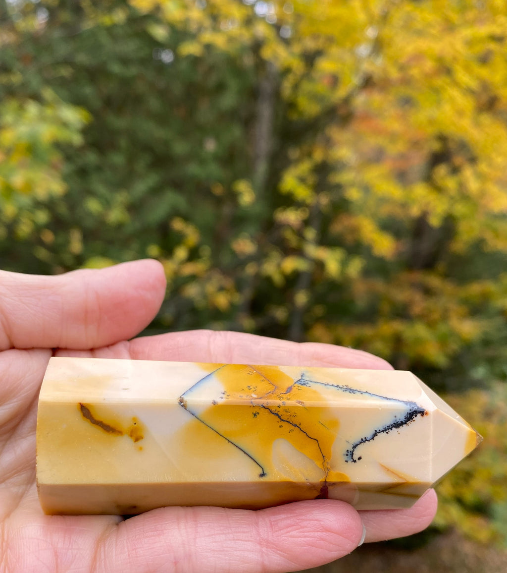 Mookaite Tower Point  Yellows  Grounding Protection 31252S