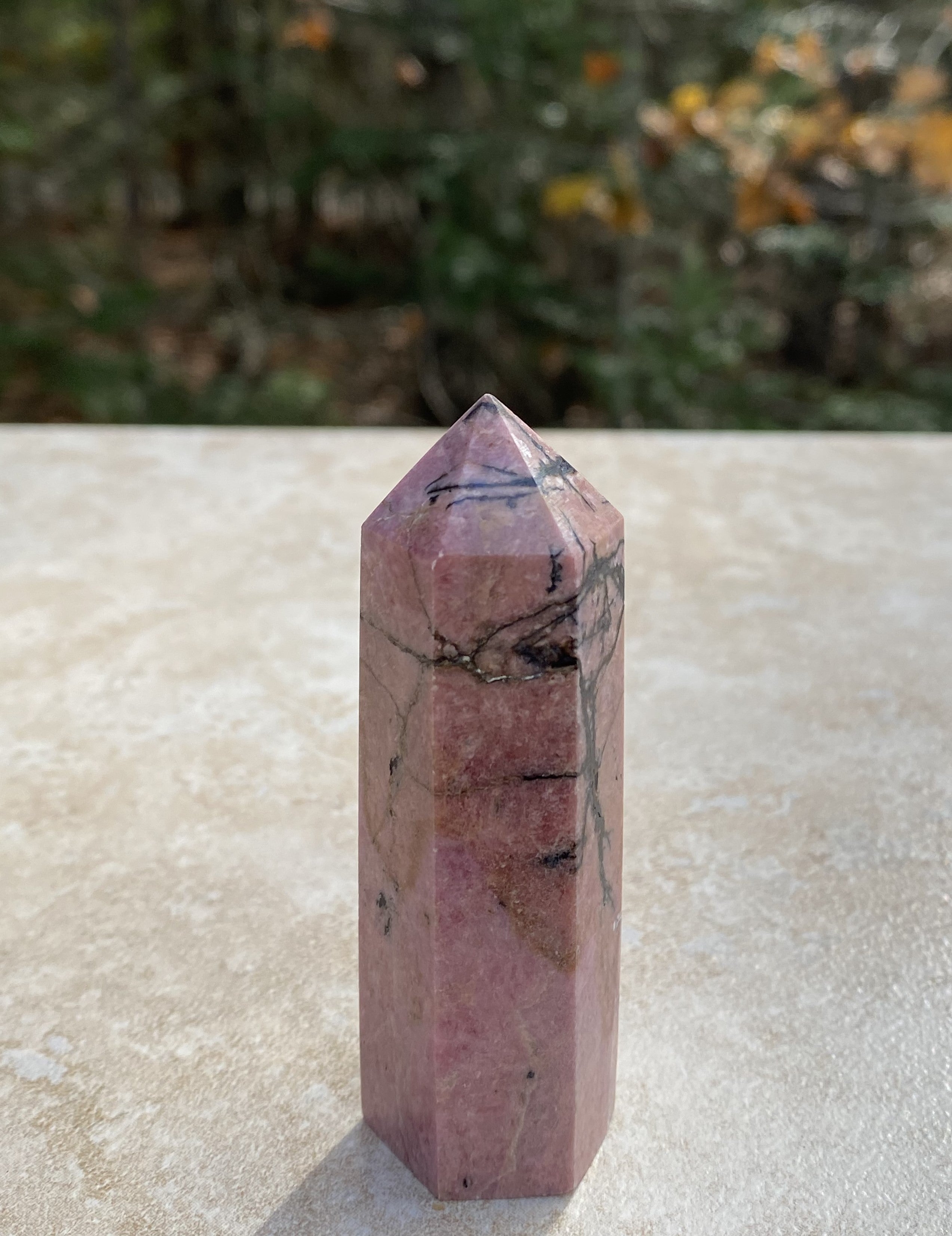 Rhodonite Point Tower  Love Forgiveness 31685S