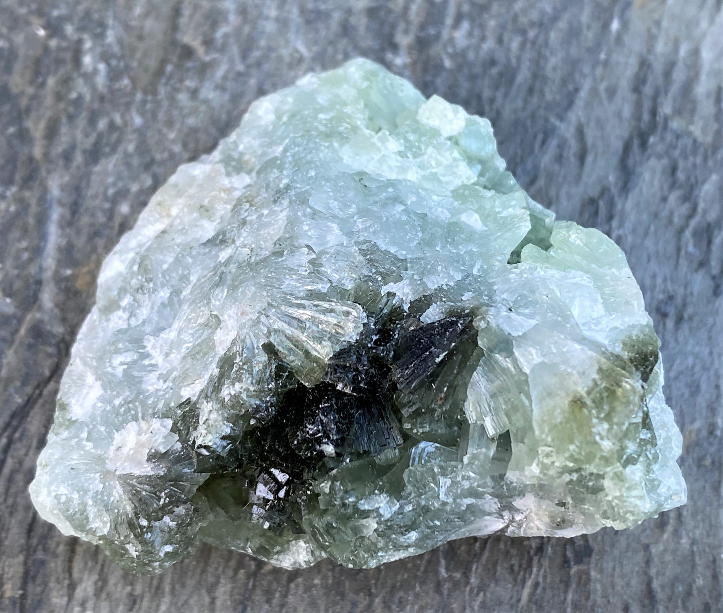 Prehnite Epidote Raw Piece  Healing Protective Harmony 29010S