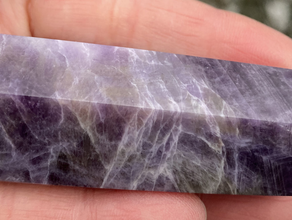 Amethyst Smoky Quartz  Point Tower  Protection Healing Protection 31166S