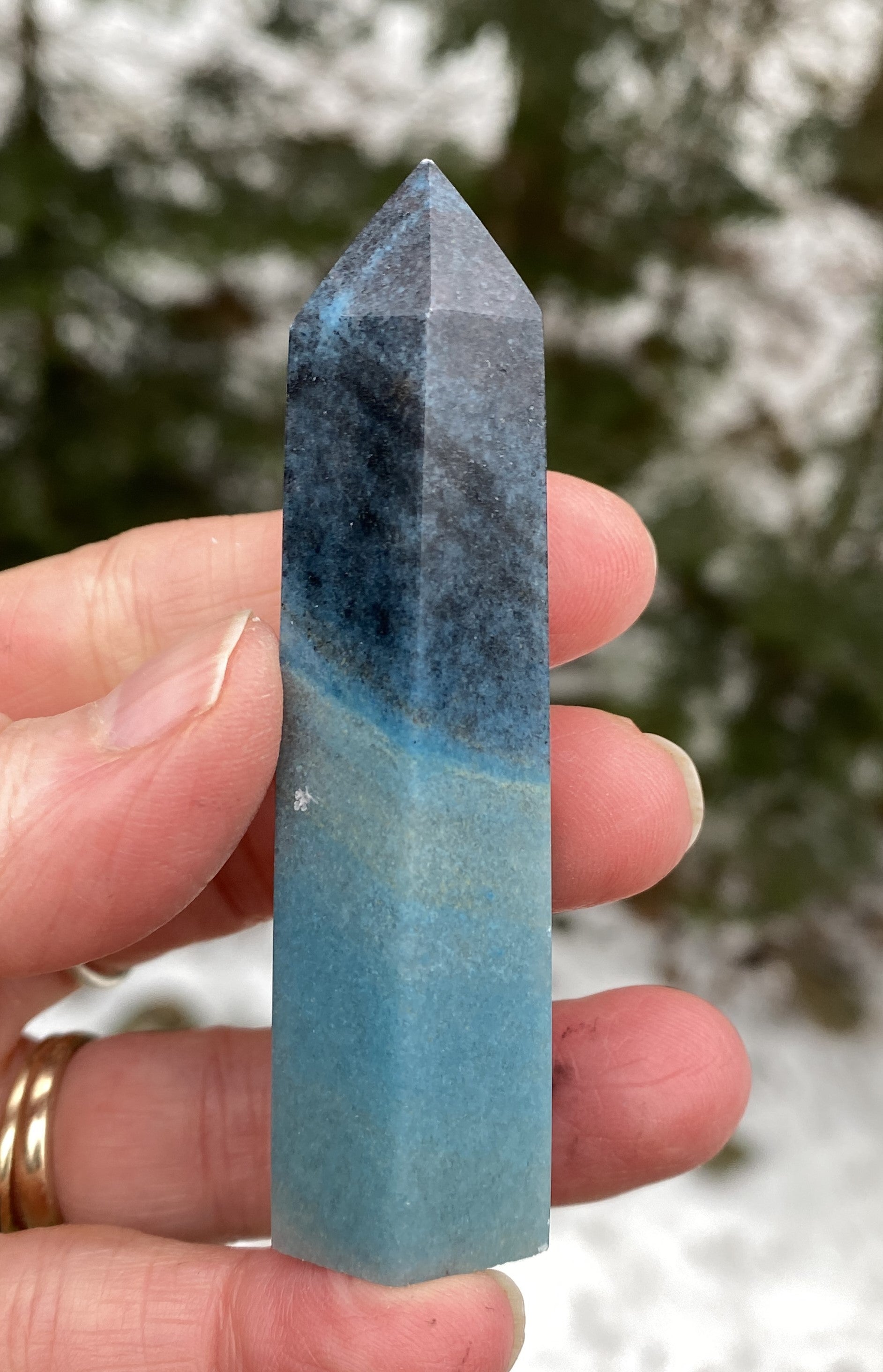 Trolleite Point Tower  Blue  Truth Spiritual Connection Calm 31156S