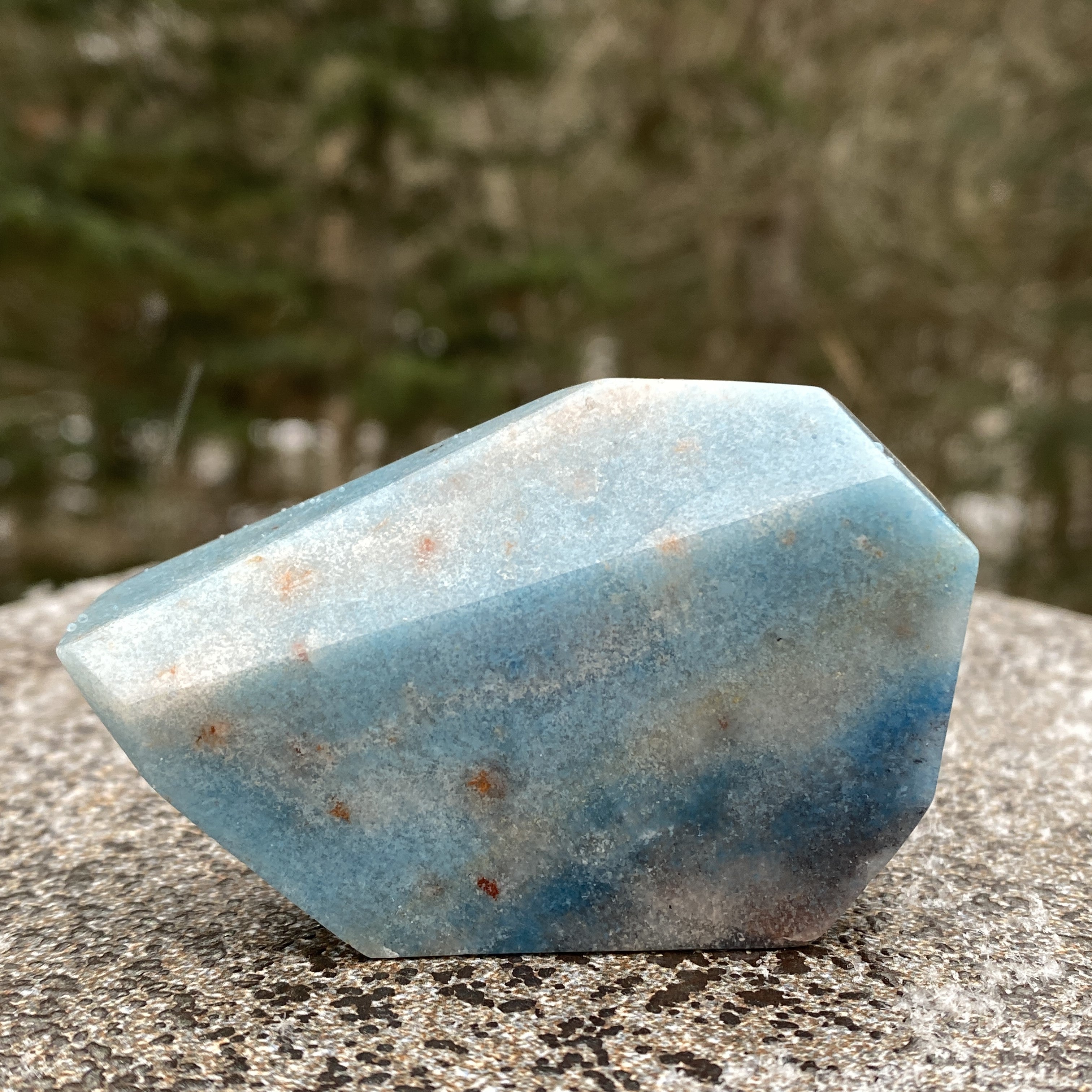 Trolleite Free Form Piece  Blue  Truth Spiritual Connection Calm 31158S