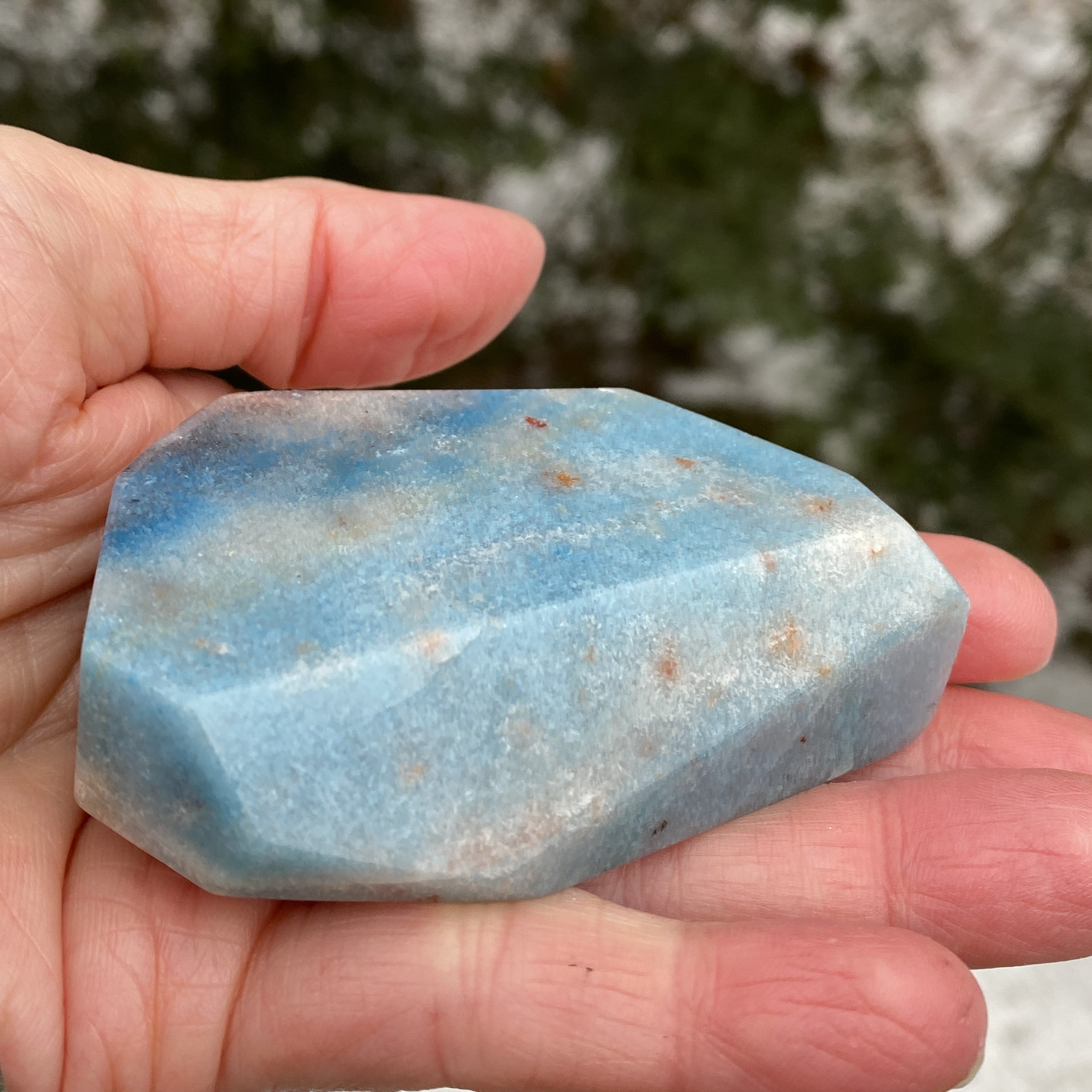 Trolleite Free Form Piece  Blue  Truth Spiritual Connection Calm 31158S