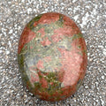 Unakite Palm Stone Protection Meditation 31173S