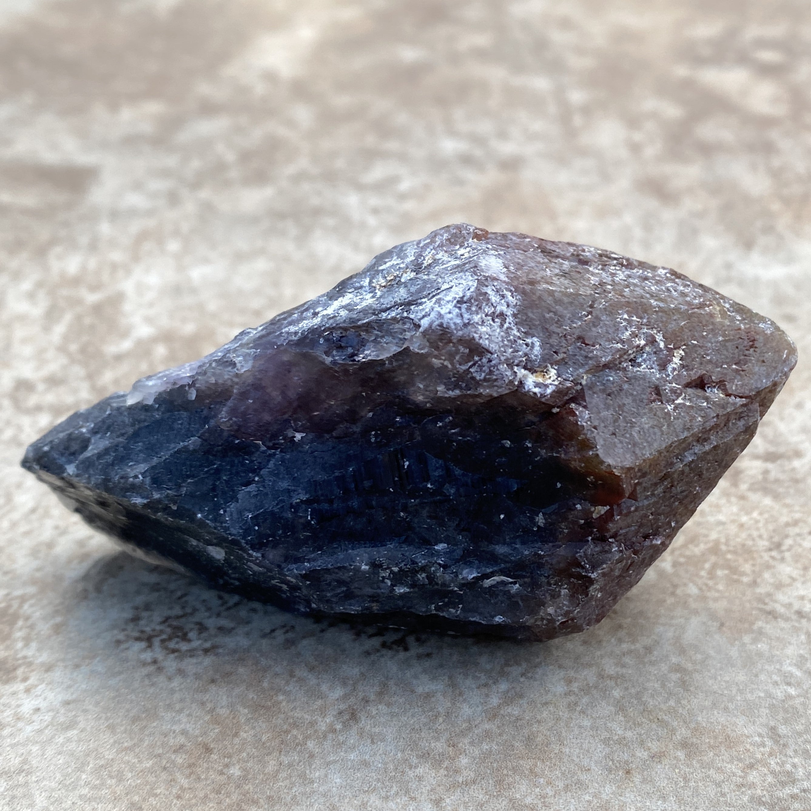 Amethyst Cacoxenite  Raw Point  Meditation Stress Cleansing 31182S