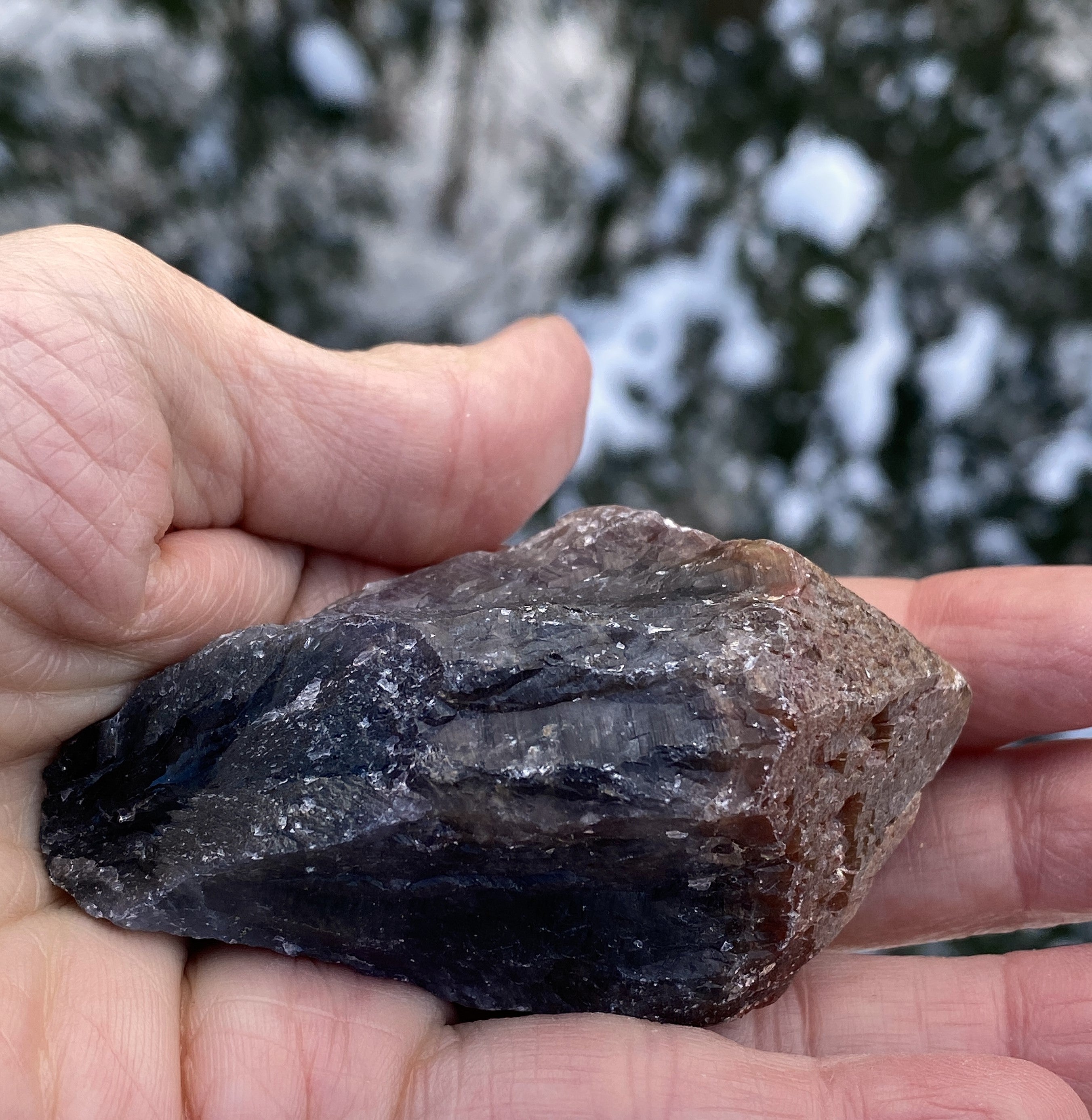 Amethyst Cacoxenite  Raw Point  Meditation Stress Cleansing 31182S