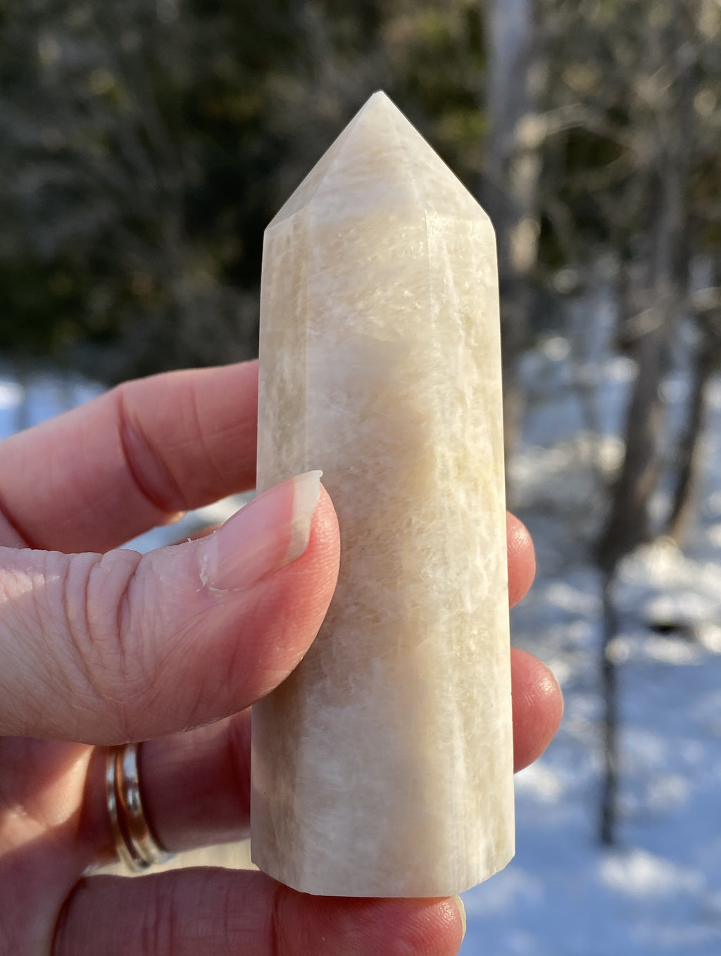 Moonstone Point Tower  Intuitive Anxiety Protection 31716S