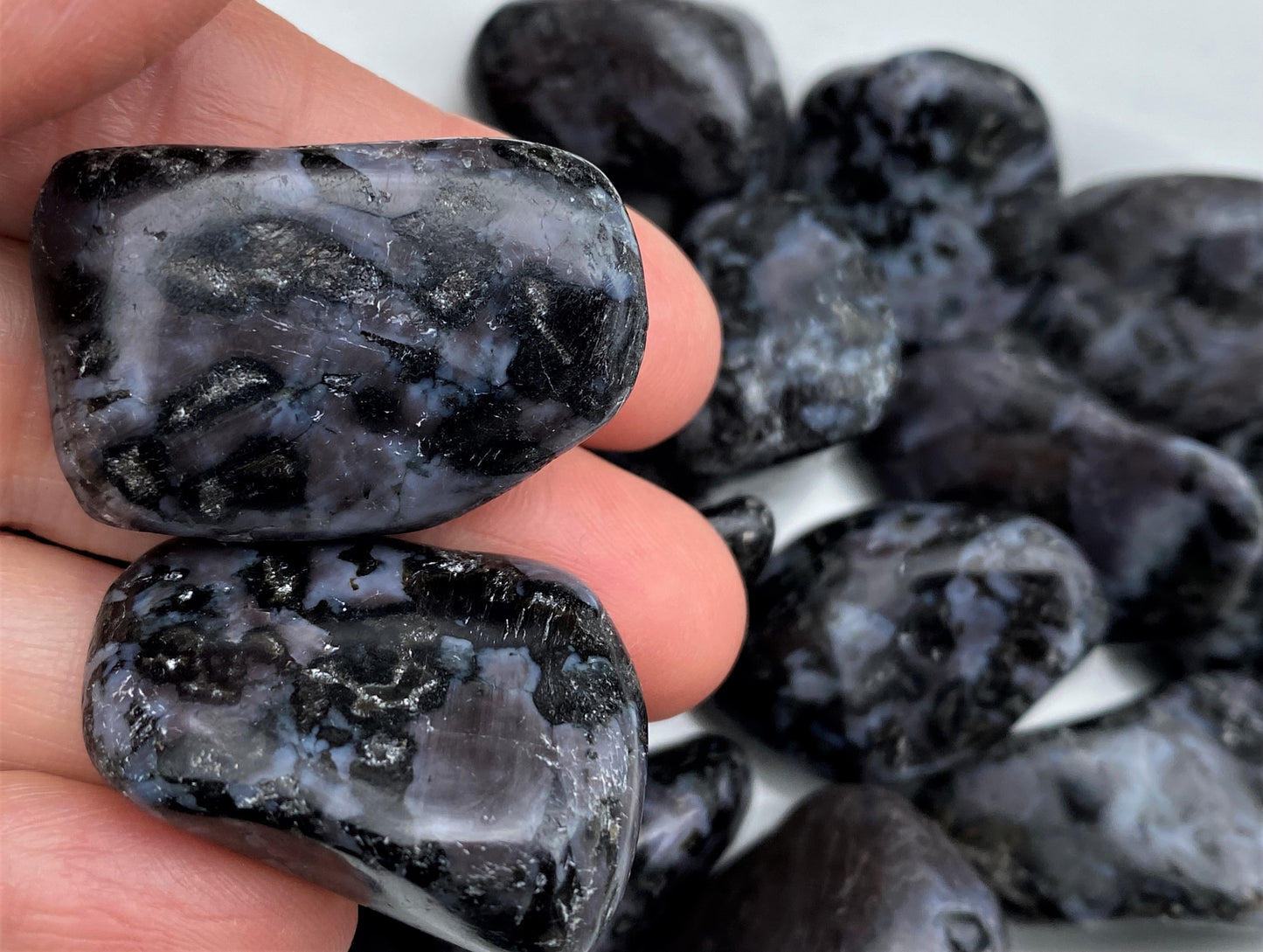 Mystic Merlinite  2 Pocket Stones Intuition Magic Luck 28448S