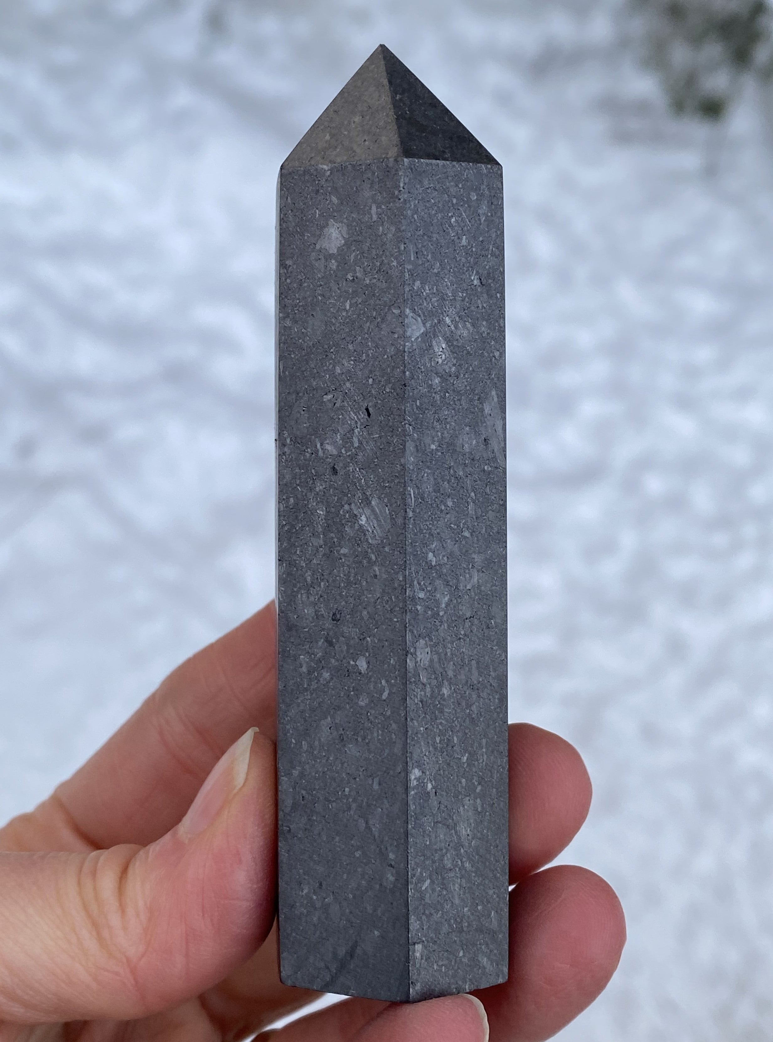 Shungite Point Tower  Protection Purifies Well-Being 31460S