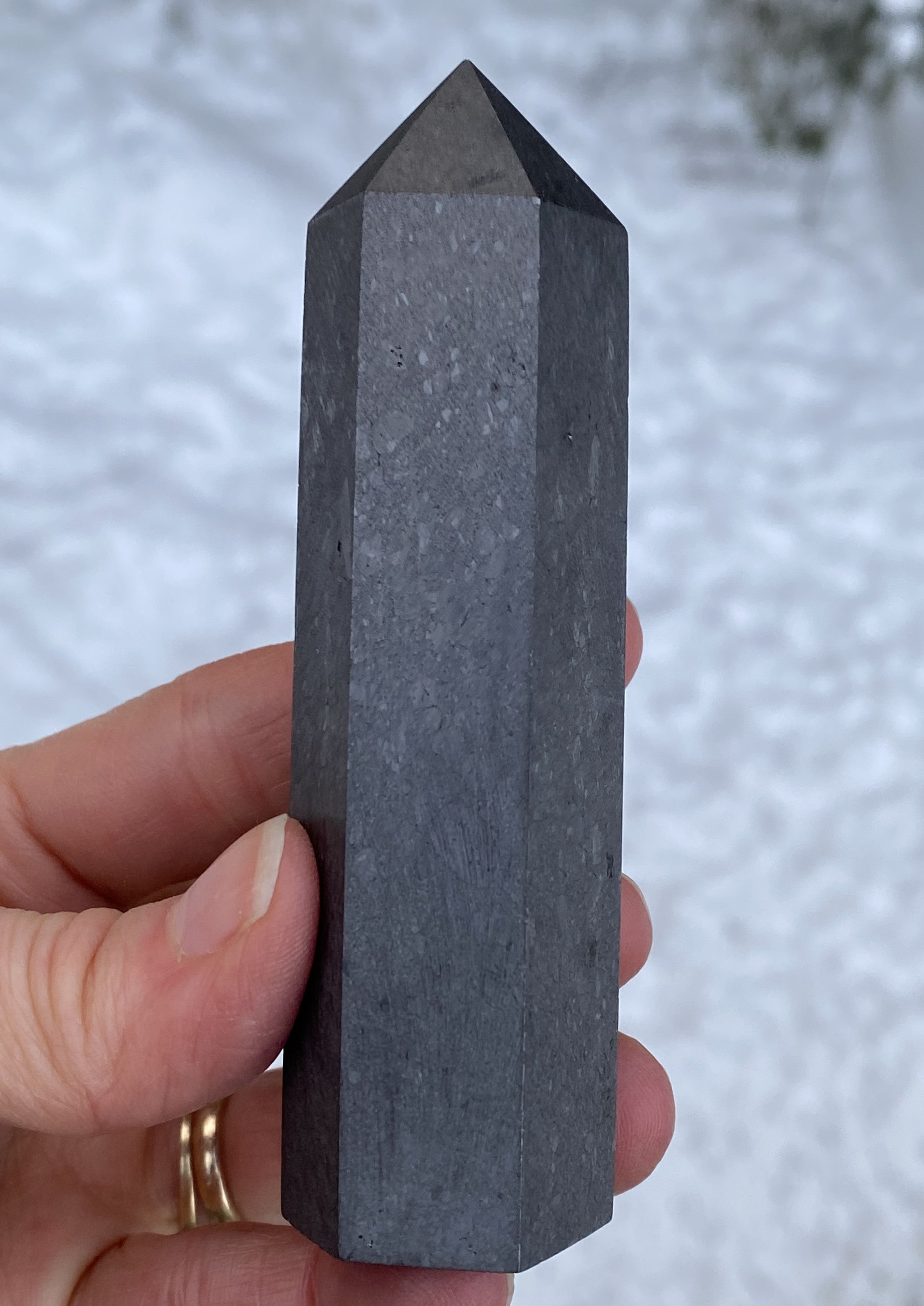 Shungite Point Tower  Protection Purifies Well-Being 31460S