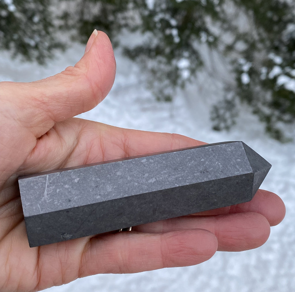 Shungite Point Tower  Protection Purifies Well-Being 31460S