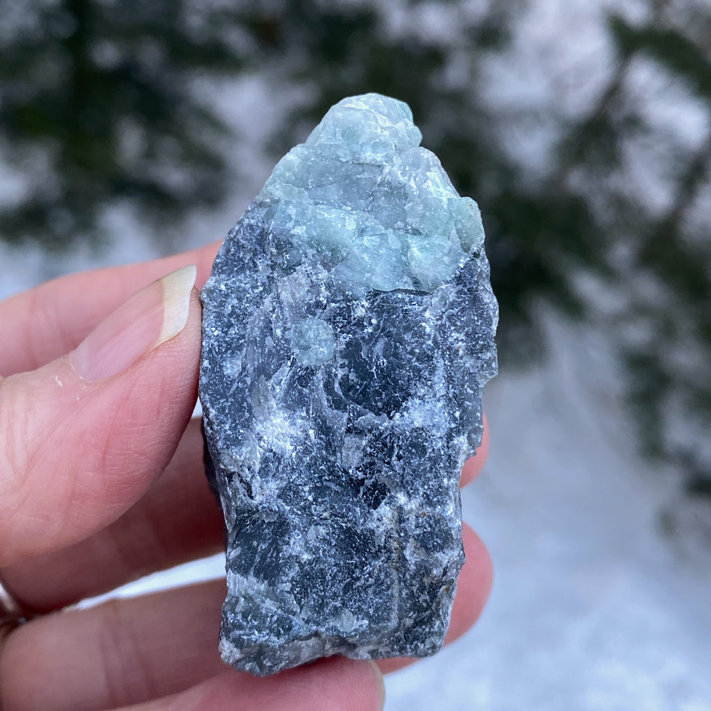 Emerald Raw Piece  Loyalty Unity Love 31233ET