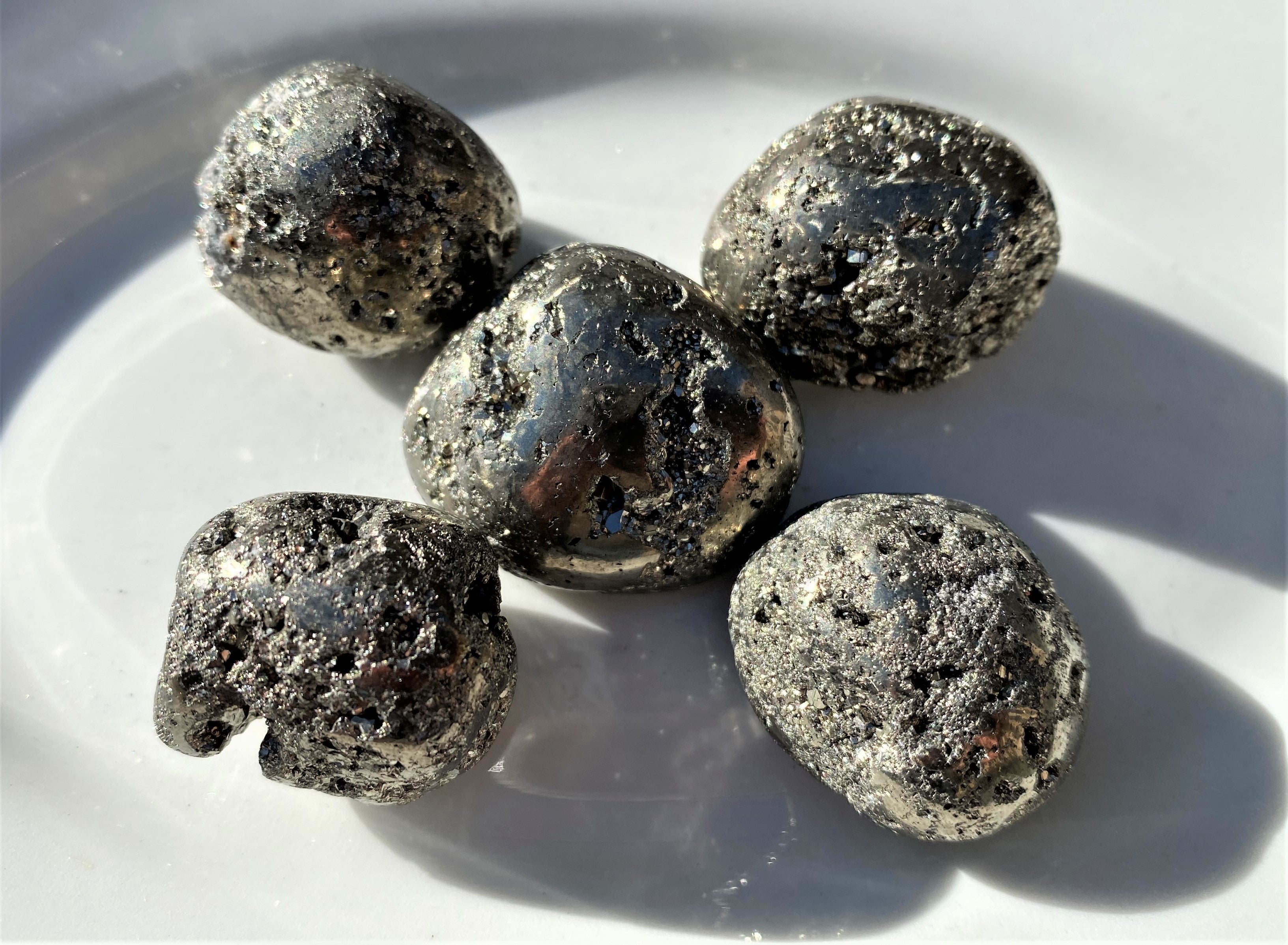 Pyrite  1 Large Pocket Stone  Peru   Manifesting Energy 31257S