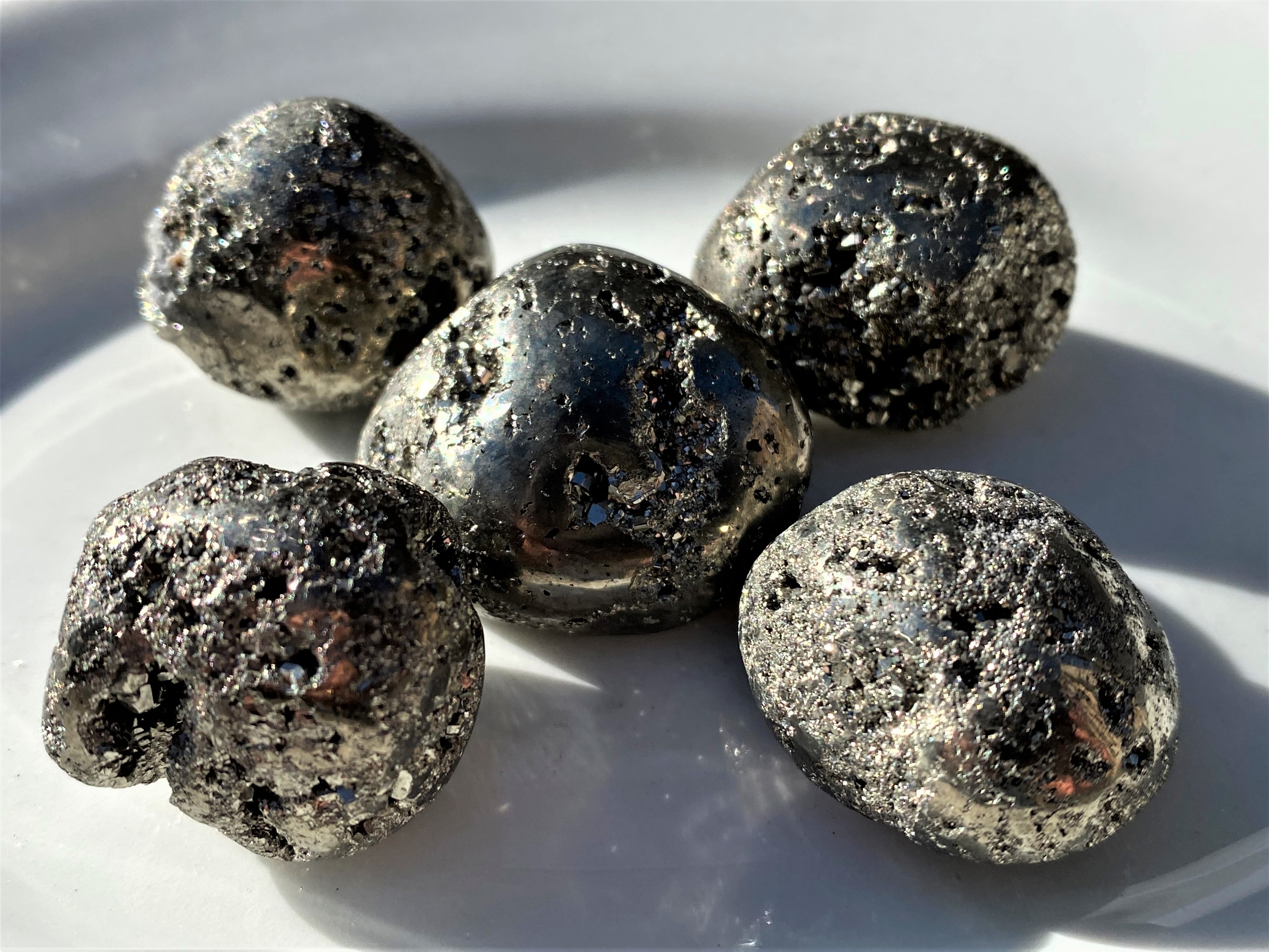 Pyrite  1 Large Pocket Stone  Peru   Manifesting Energy 31257S