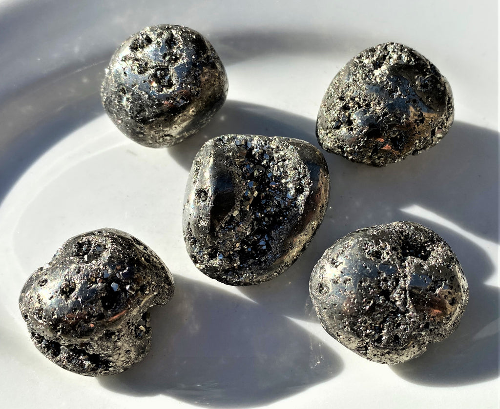 Pyrite  1 Large Pocket Stone  Peru   Manifesting Energy 31257S
