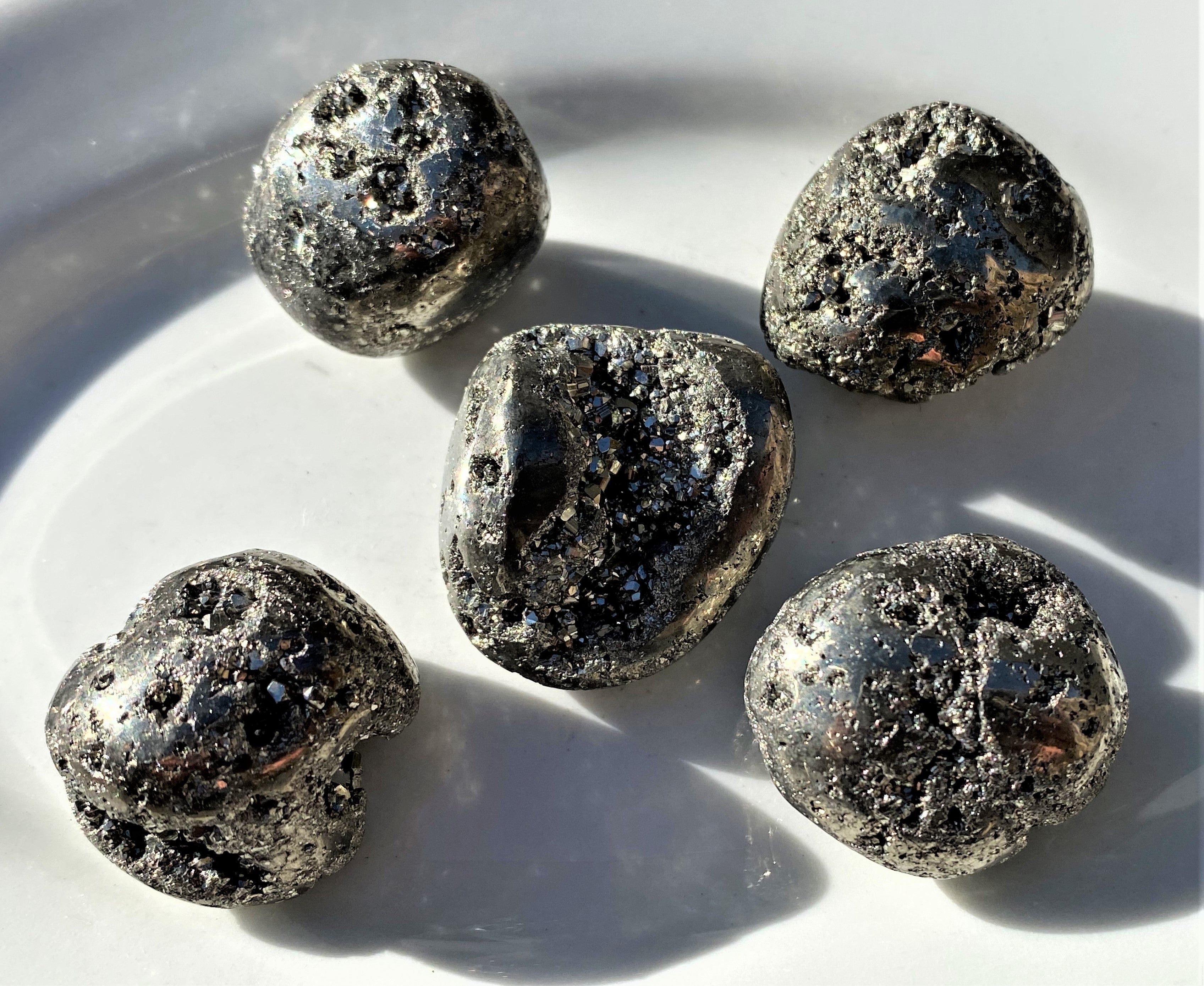 Pyrite  1 Large Pocket Stone  Peru   Manifesting Energy 31257S