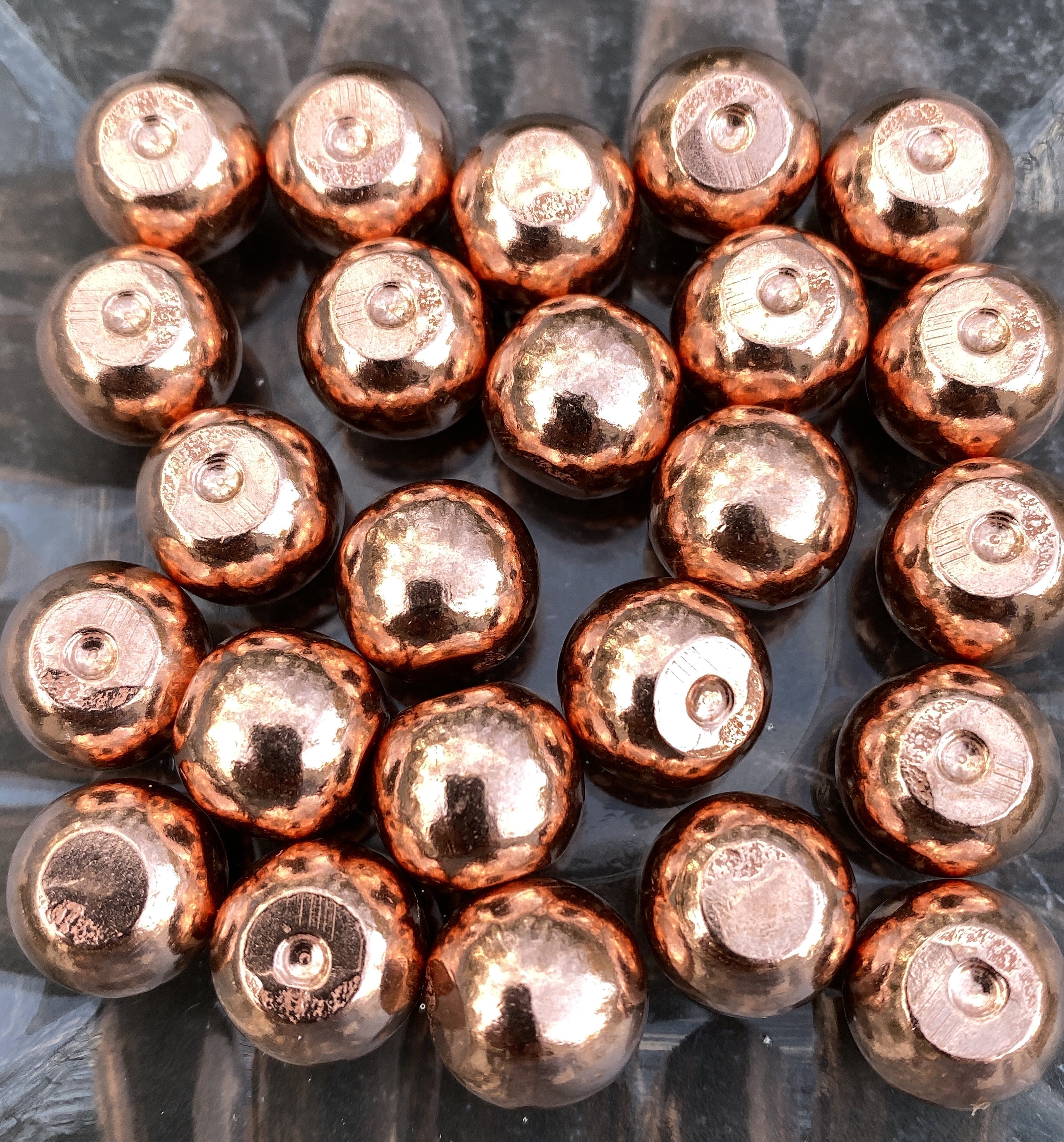 Copper Ball  Solid  Pocket Stone Size   Channeling Protection 31268ETS