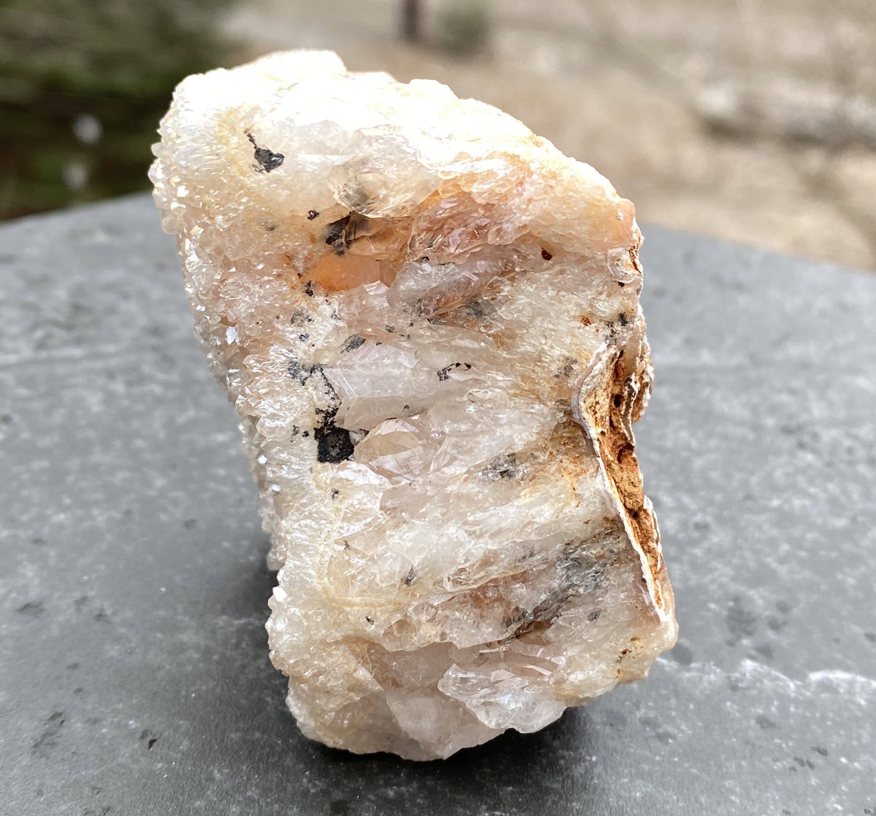 Angel Aura Quartz Druzy Specimen  Meditation Peace 31426S