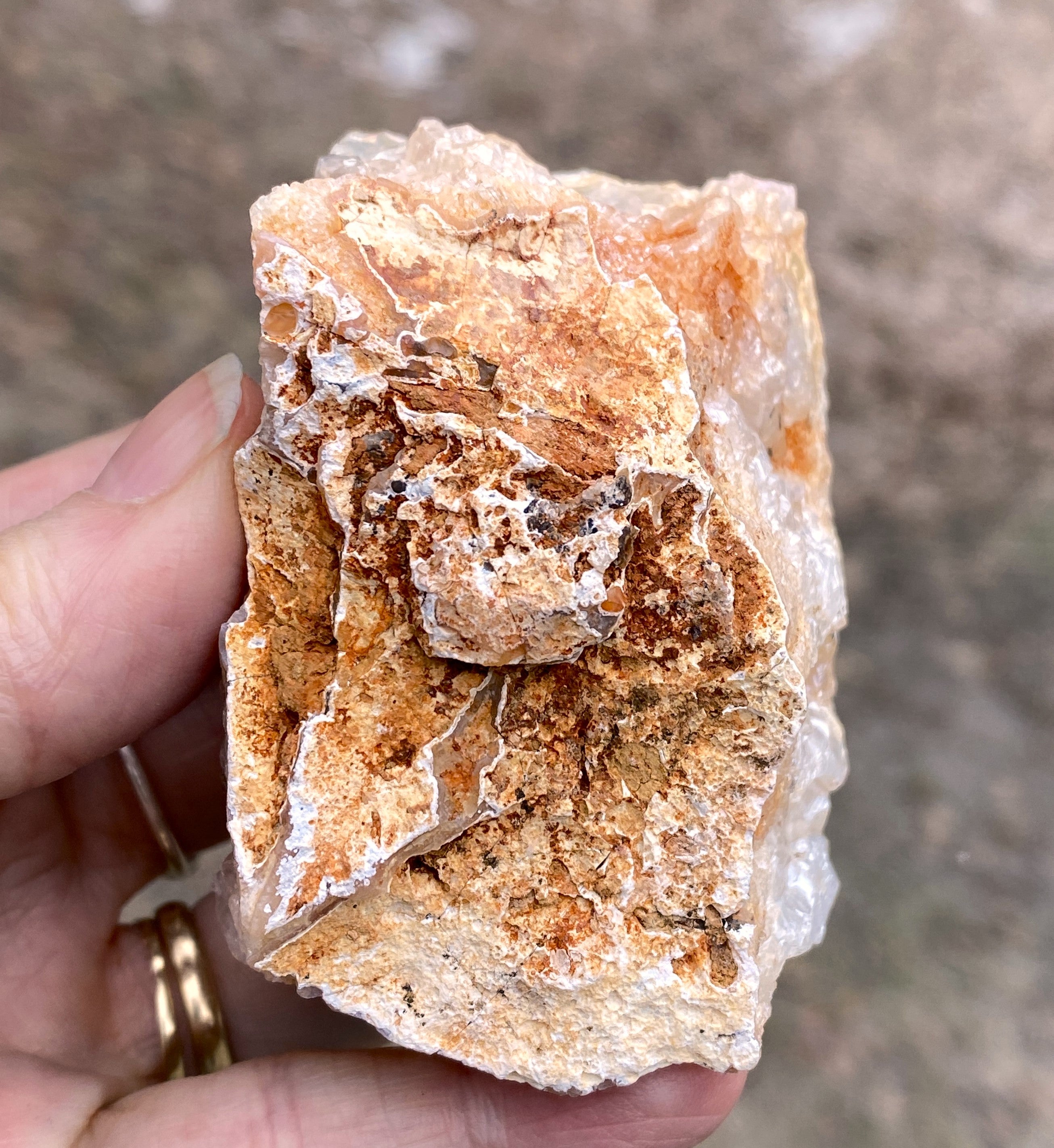 Angel Aura Quartz Druzy Specimen  Meditation Peace 31426S
