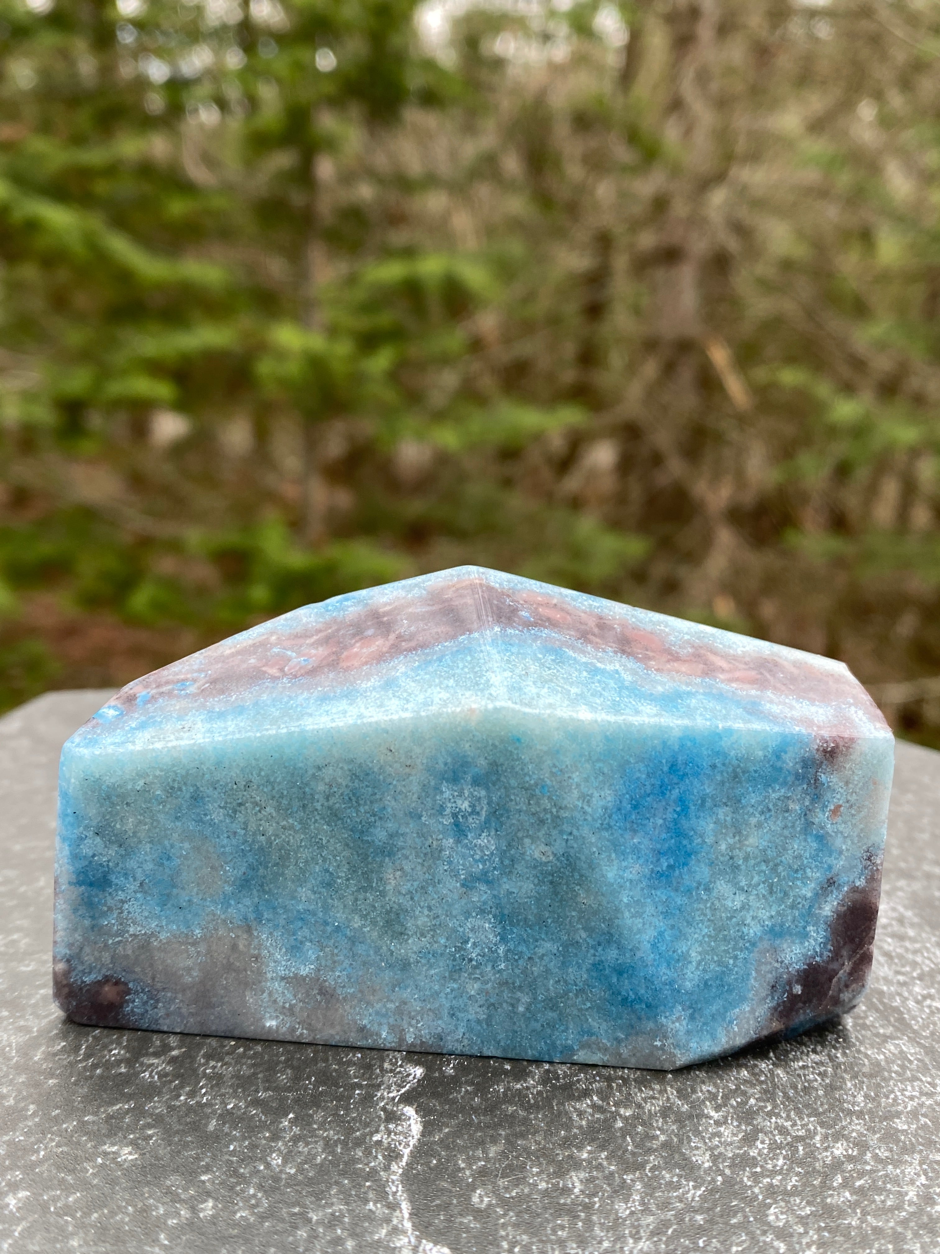 Trolleite Free Form Piece  Blue  Truth Spiritual Connection Calm 31355S